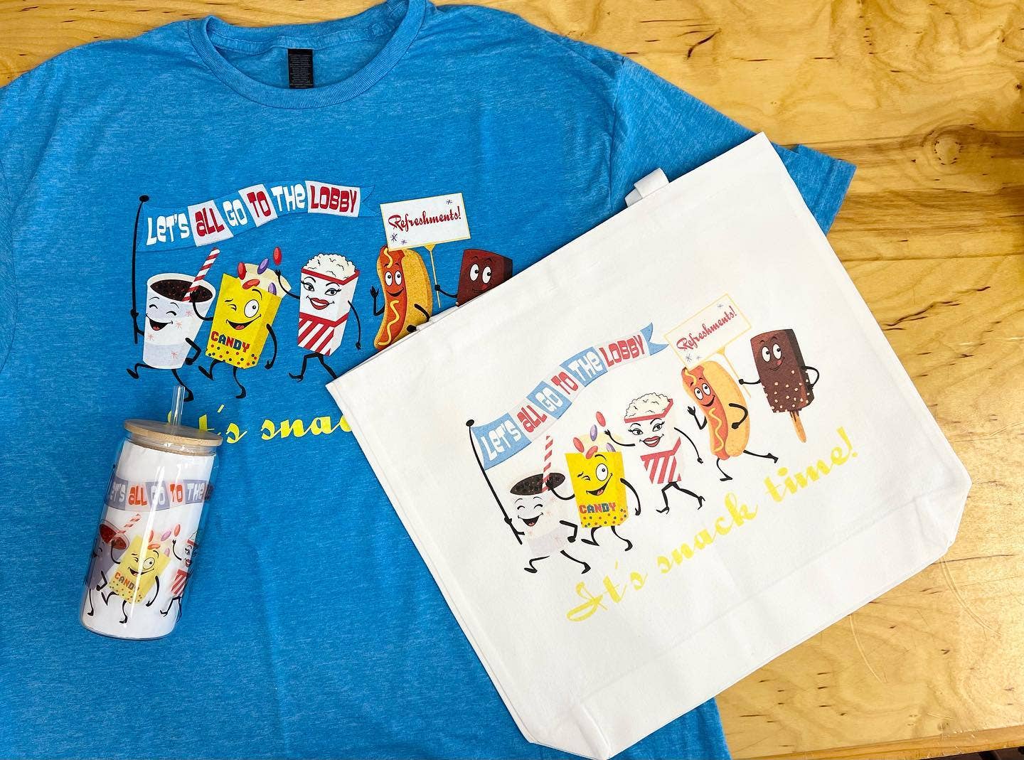 Let's All Go To The Drive-In Carry-All Tote