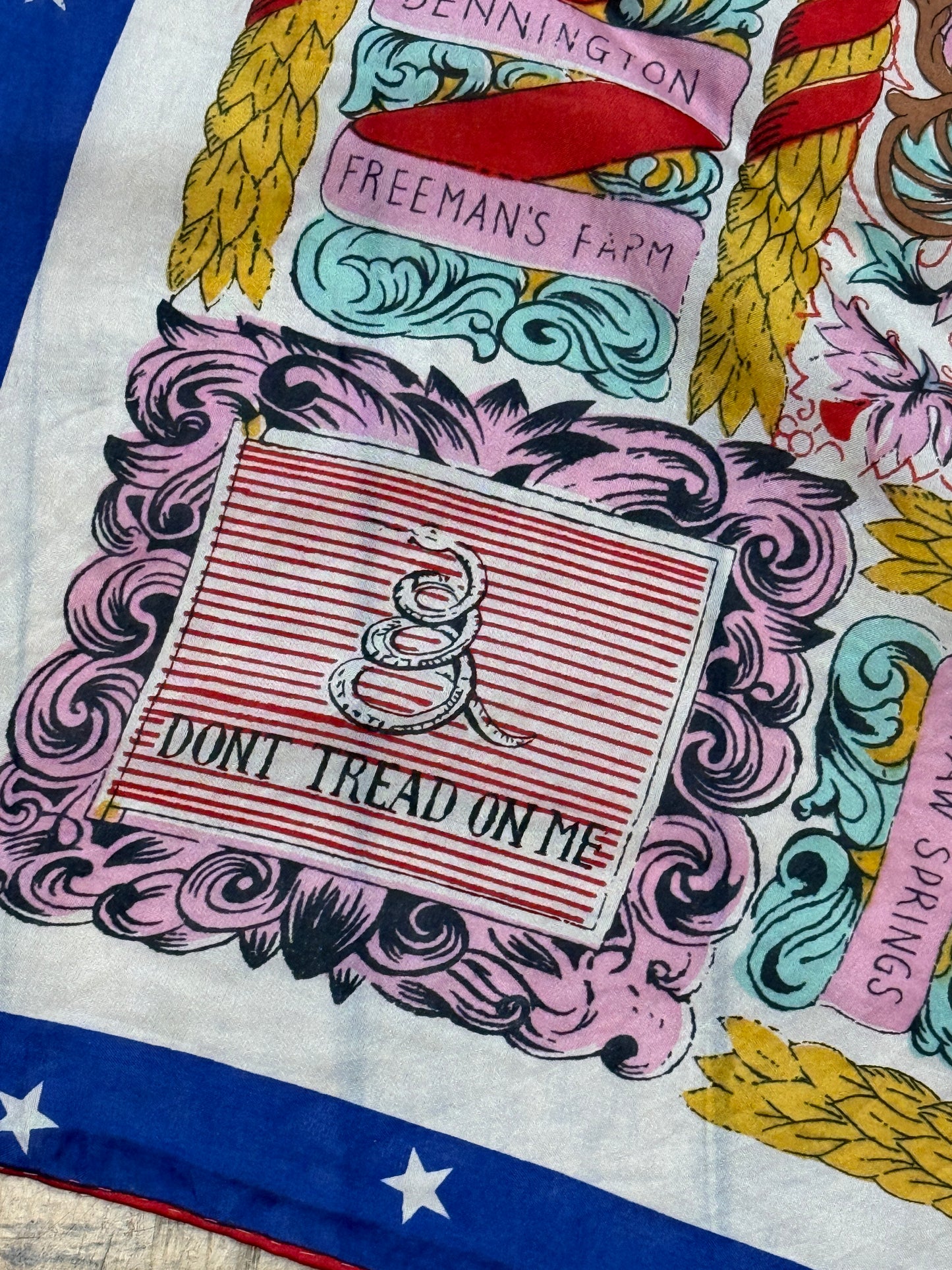 50s We The People souvenir scarf