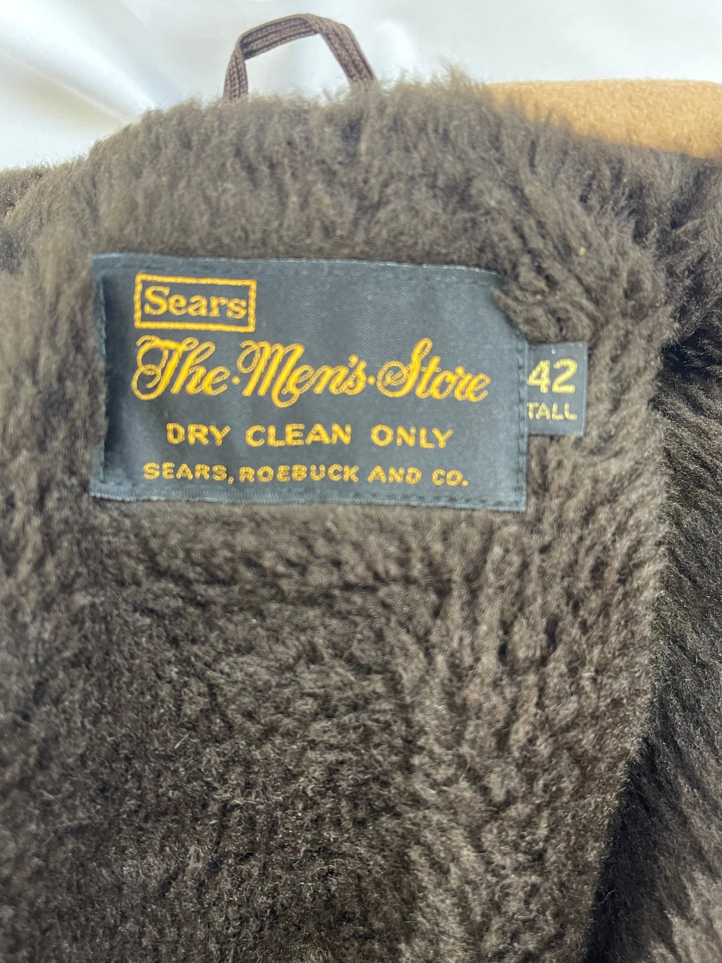 Sears Wool Overcoat 42 Long