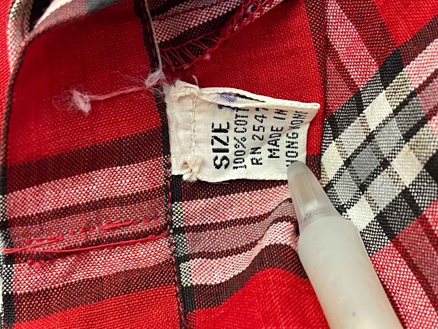 Volup Red Plaid Pedal Pushers