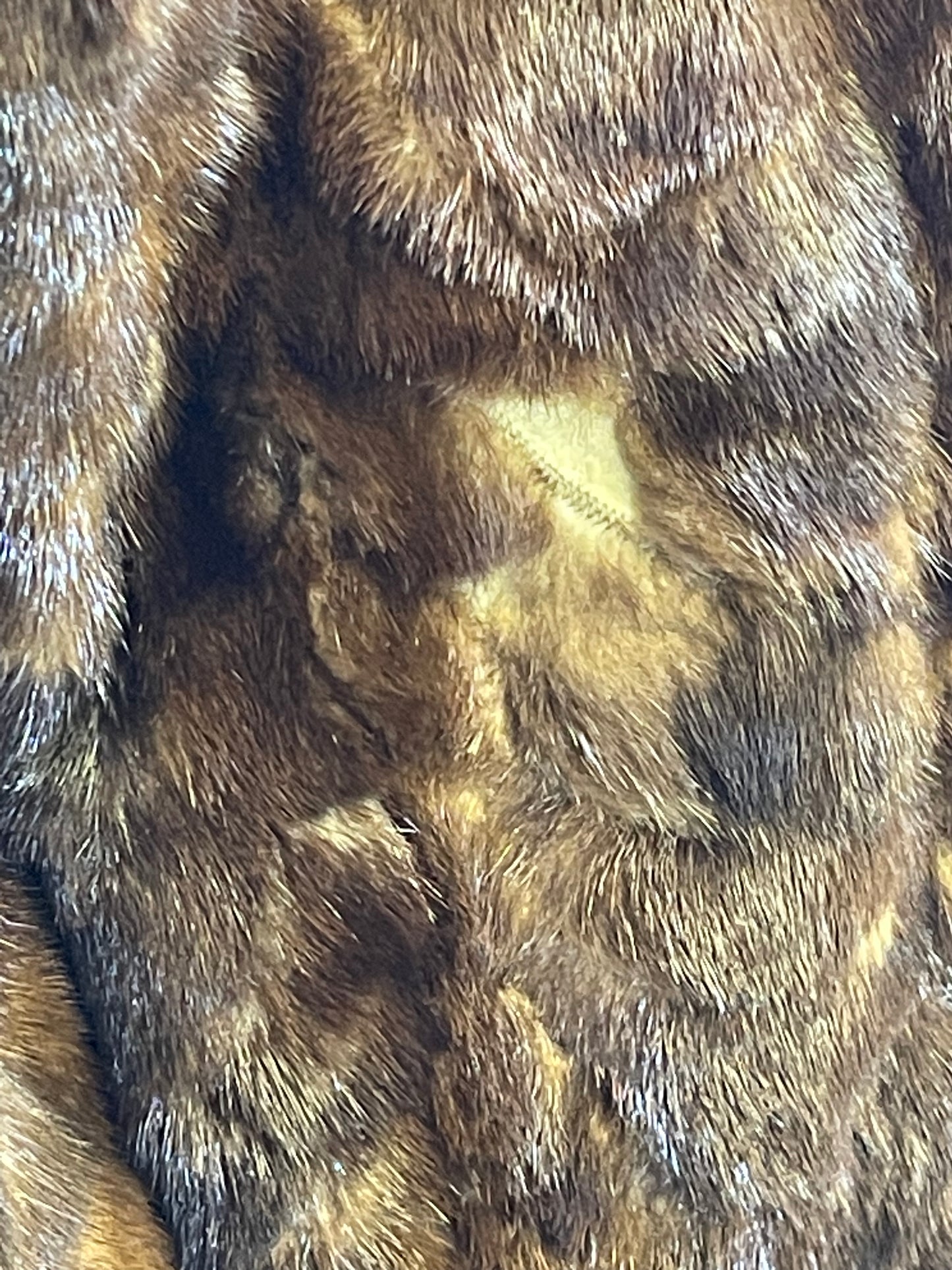 Herringbone Mink Coat