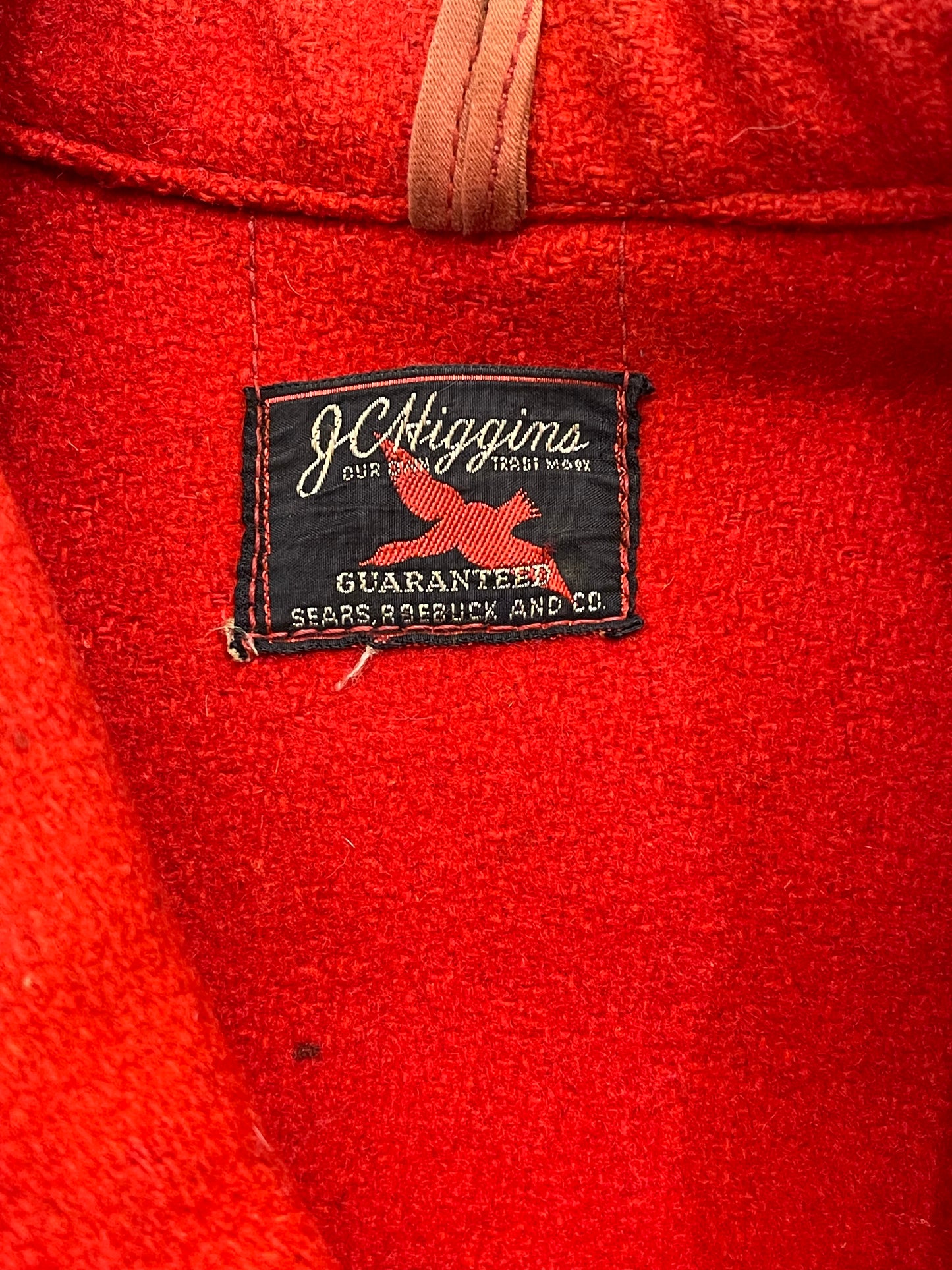 Red JC Higgins Hunting Coat