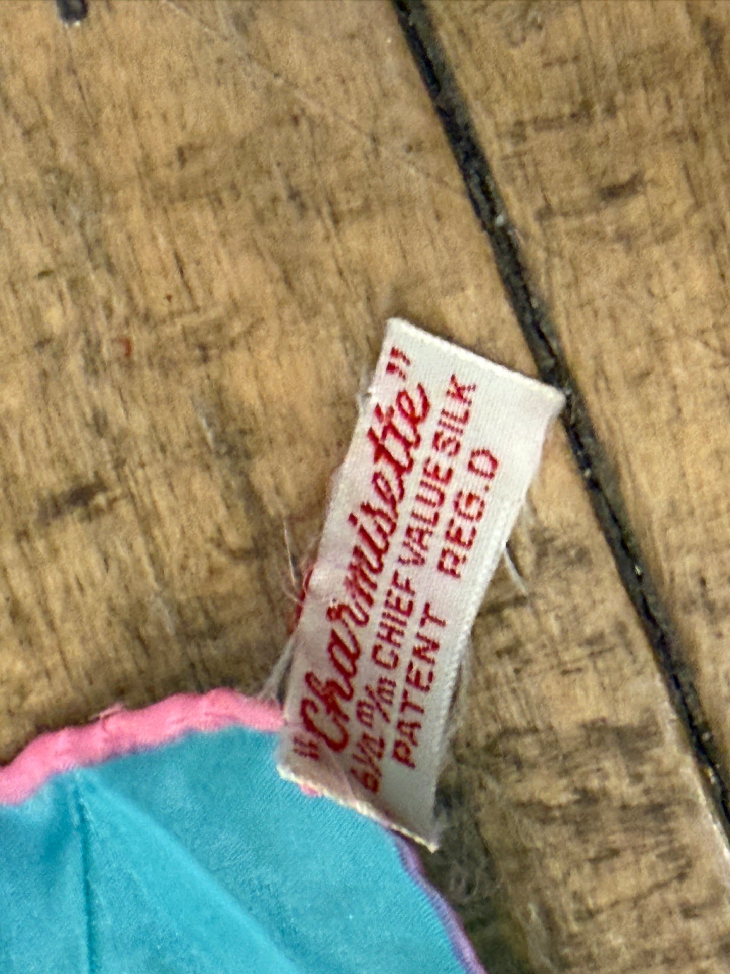 50s Texas Alamo souvenir scarf