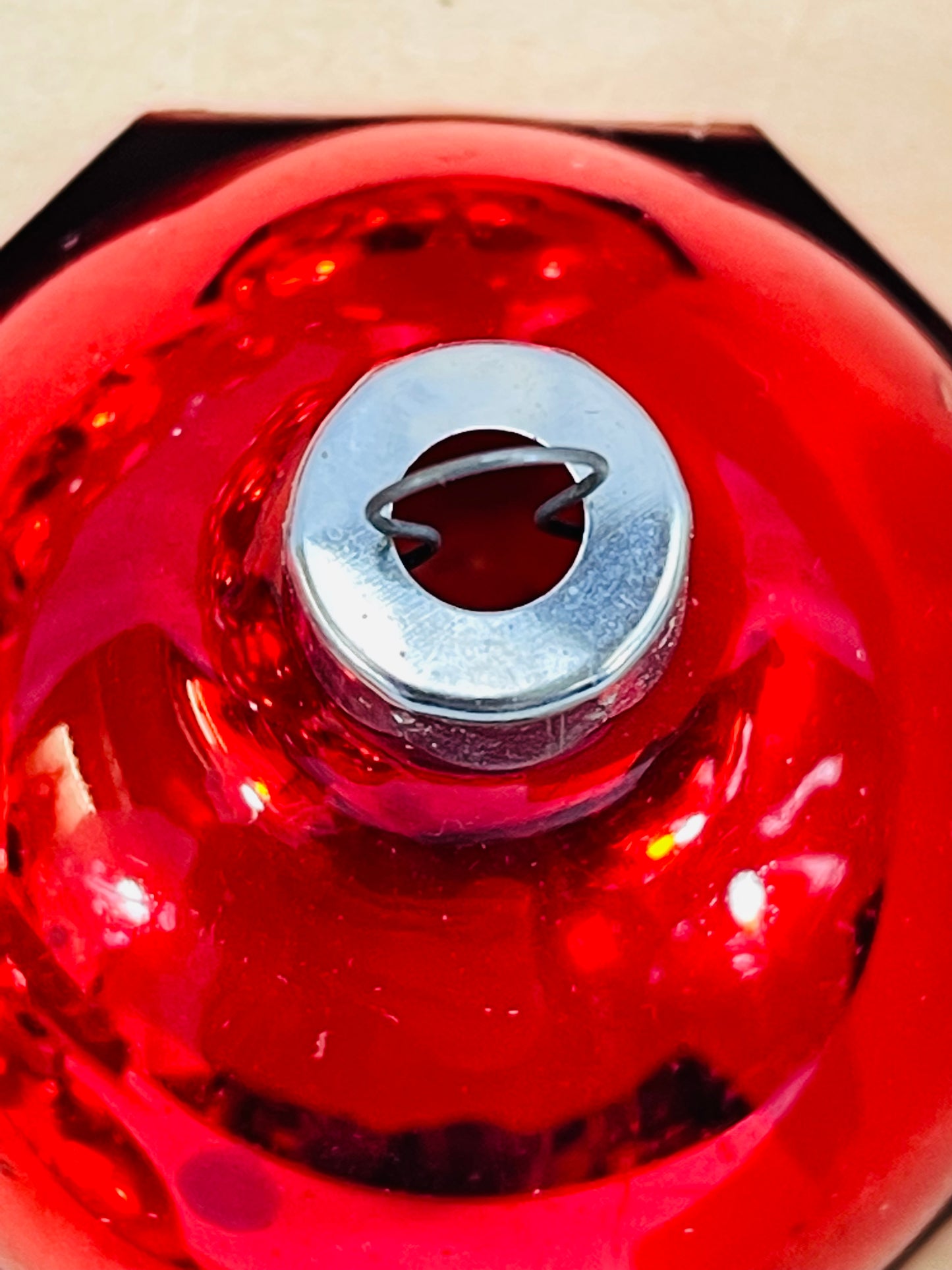 Mixed Glass Ornaments - Red