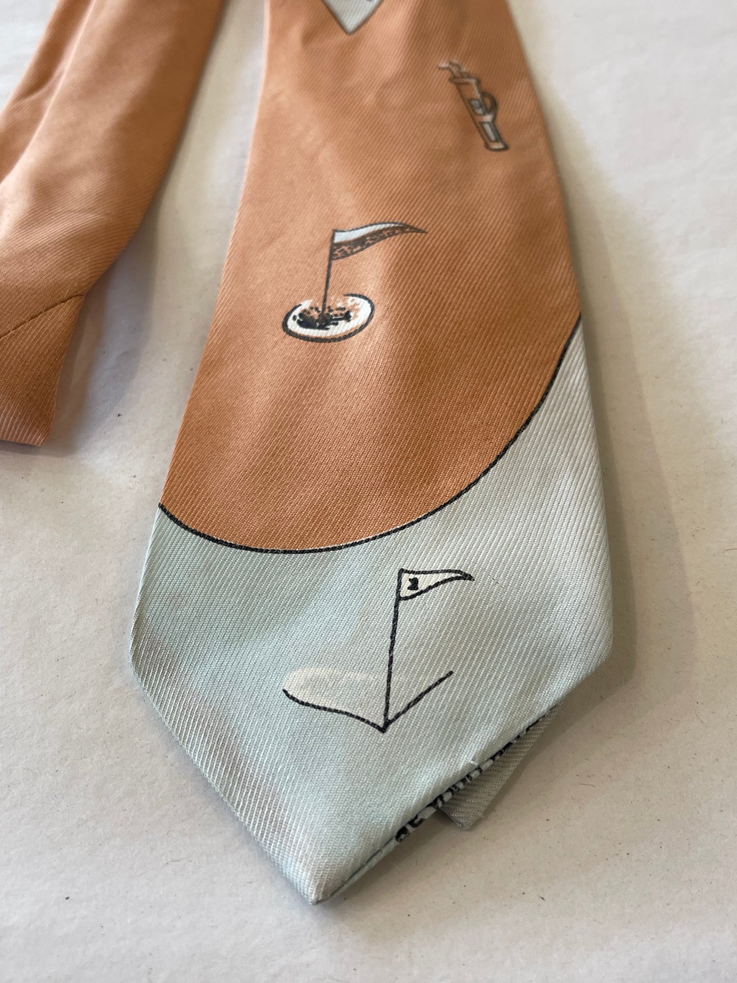 Vintage Golf Tie