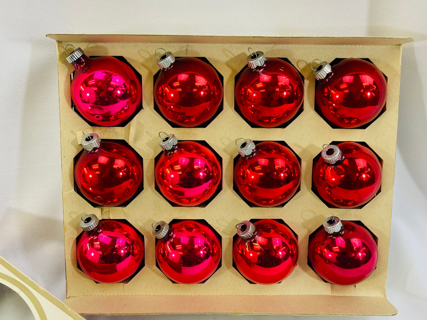 Shiny Brite Dozen - Red