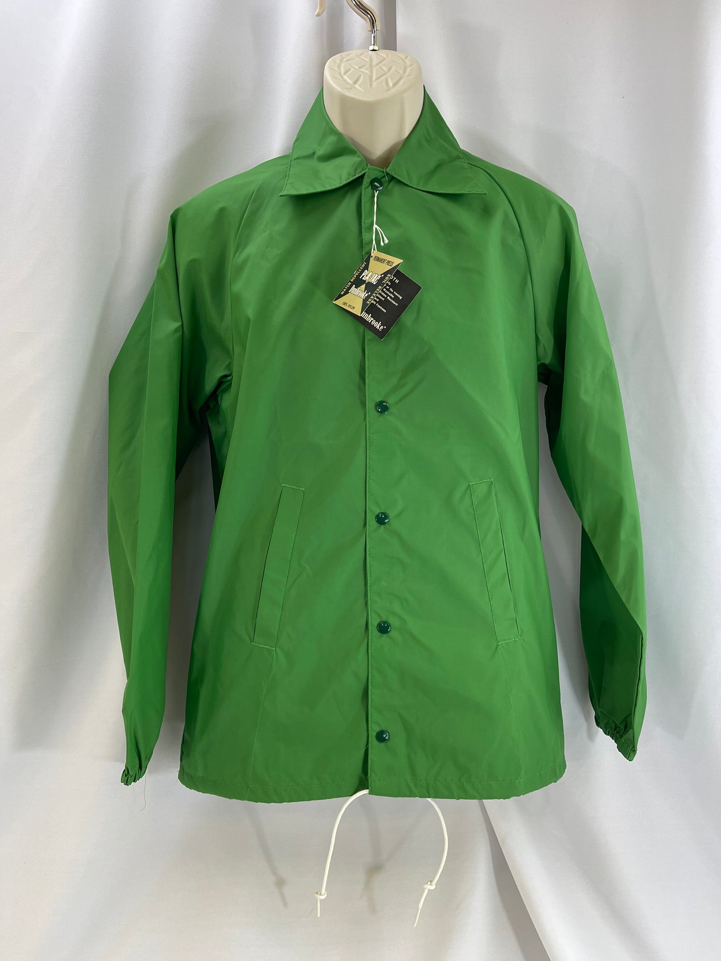 Vintage NOS Green Dunbrooke Windbreaker
