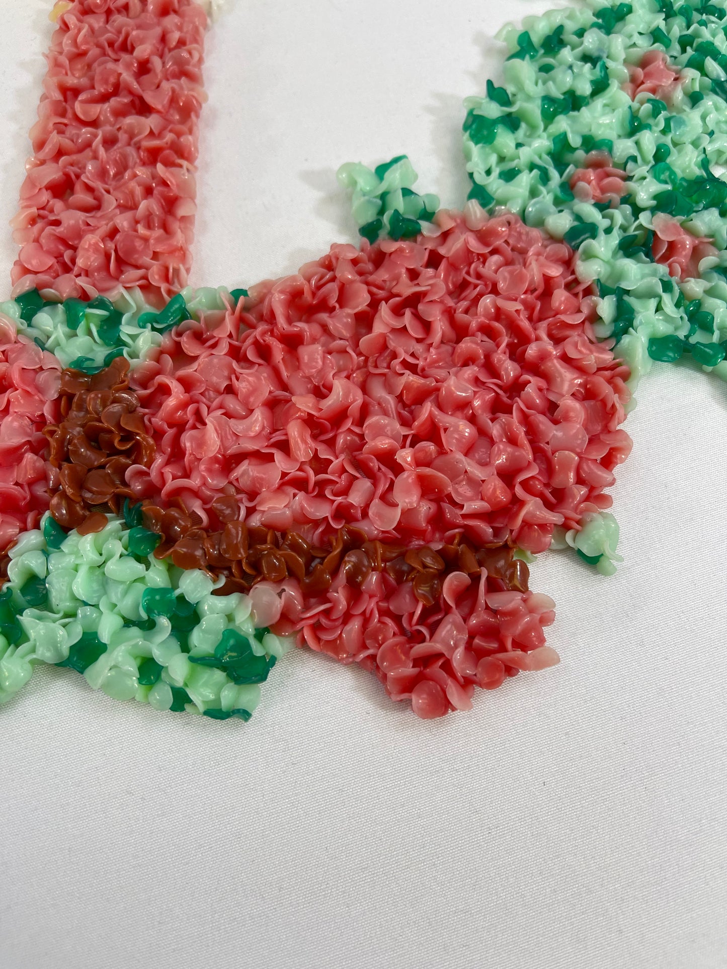 Melted Popcorn Plastic Wreaths