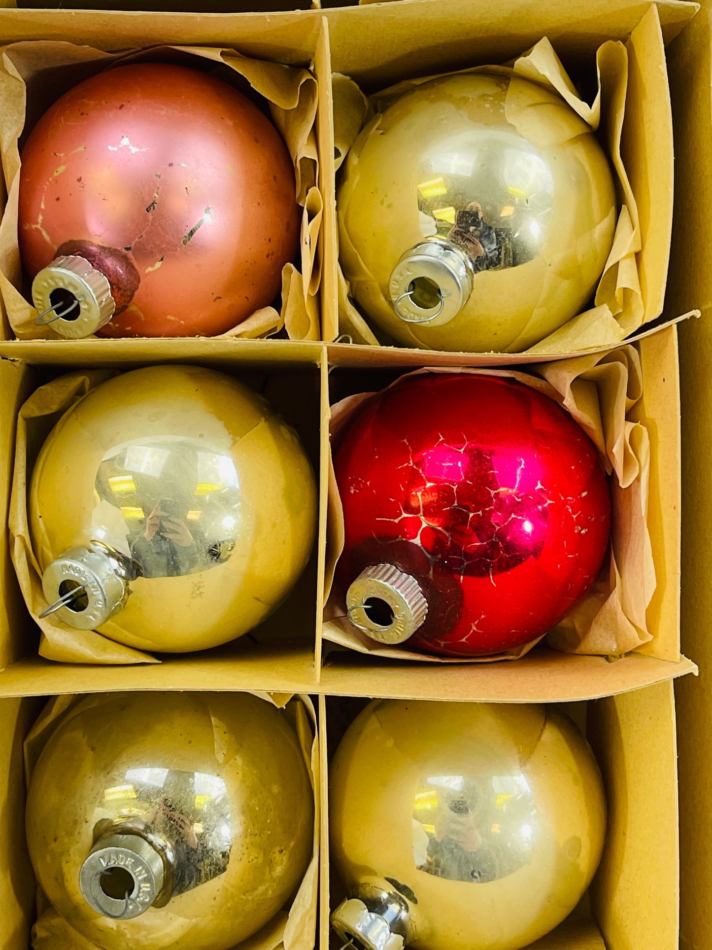 Mixed Glass Christmas Ornaments