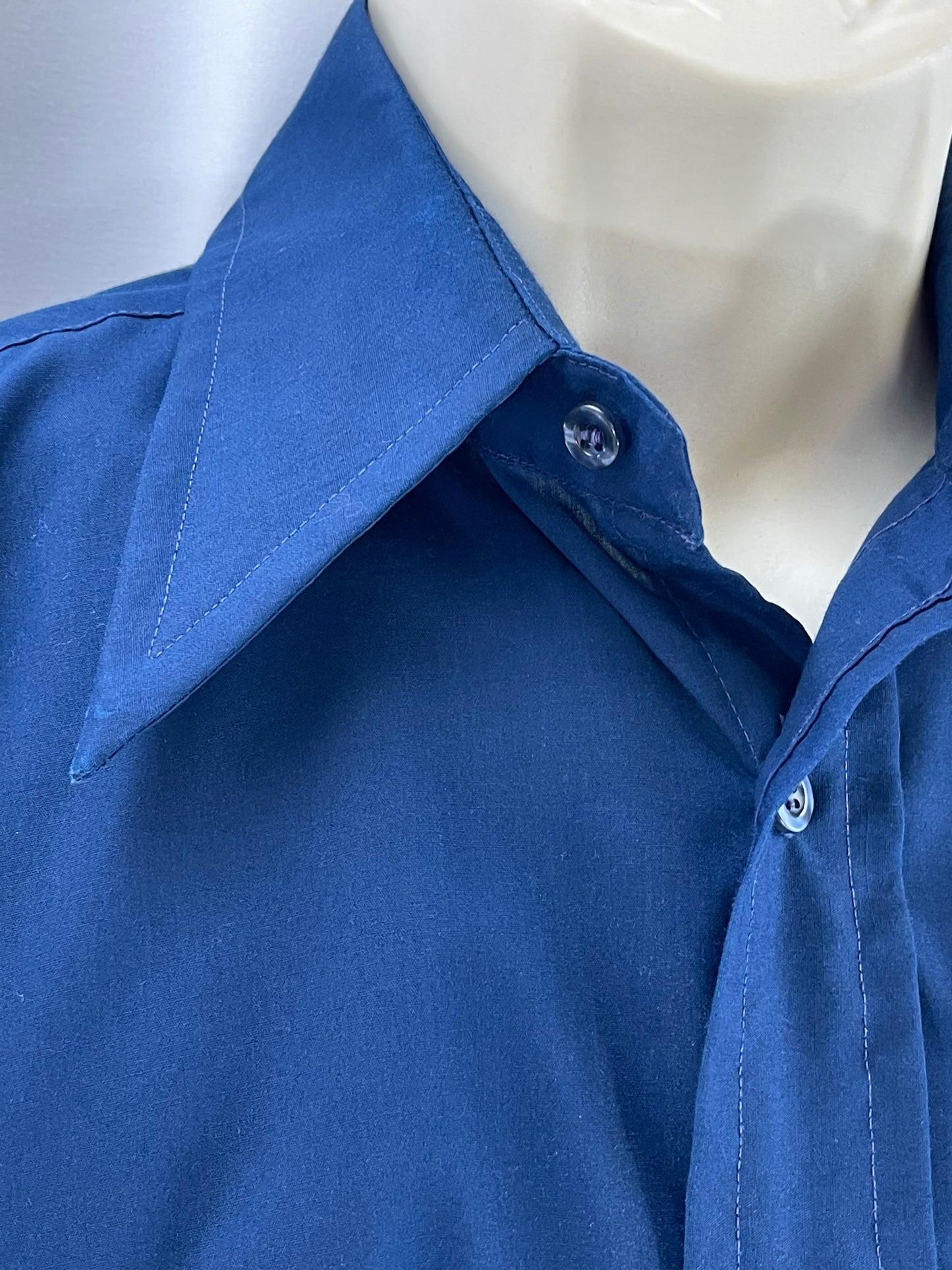 Blue Belgrave Square Button Down Shirt
