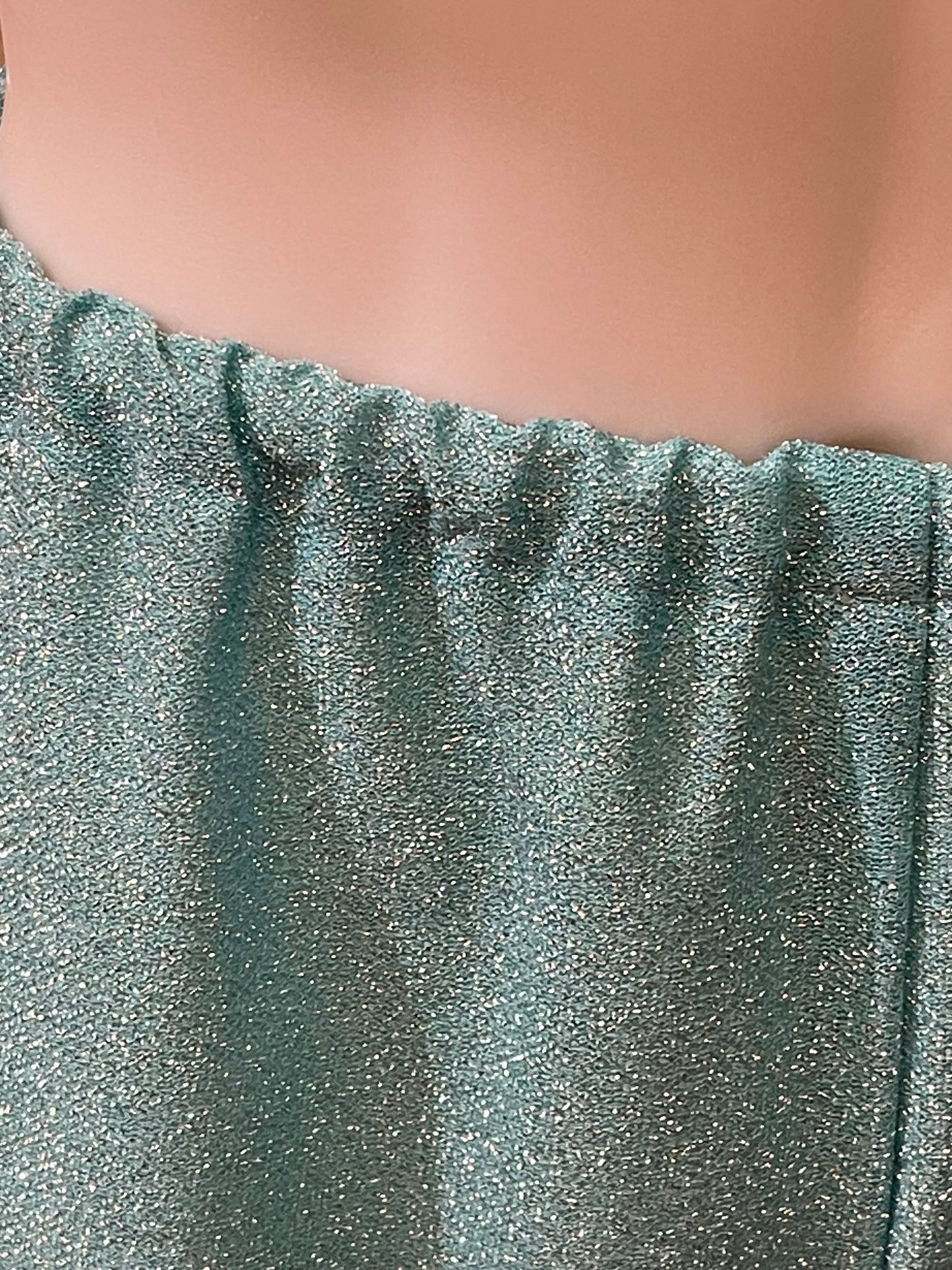 70s Teal Lurex 3 Piece - Volup Friendly!