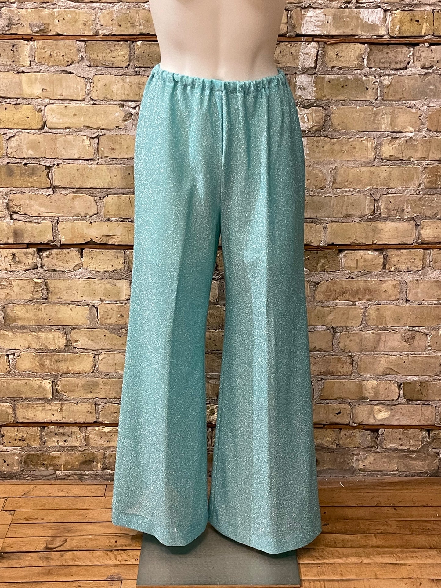 70s Teal Lurex 3 Piece - Volup Friendly!