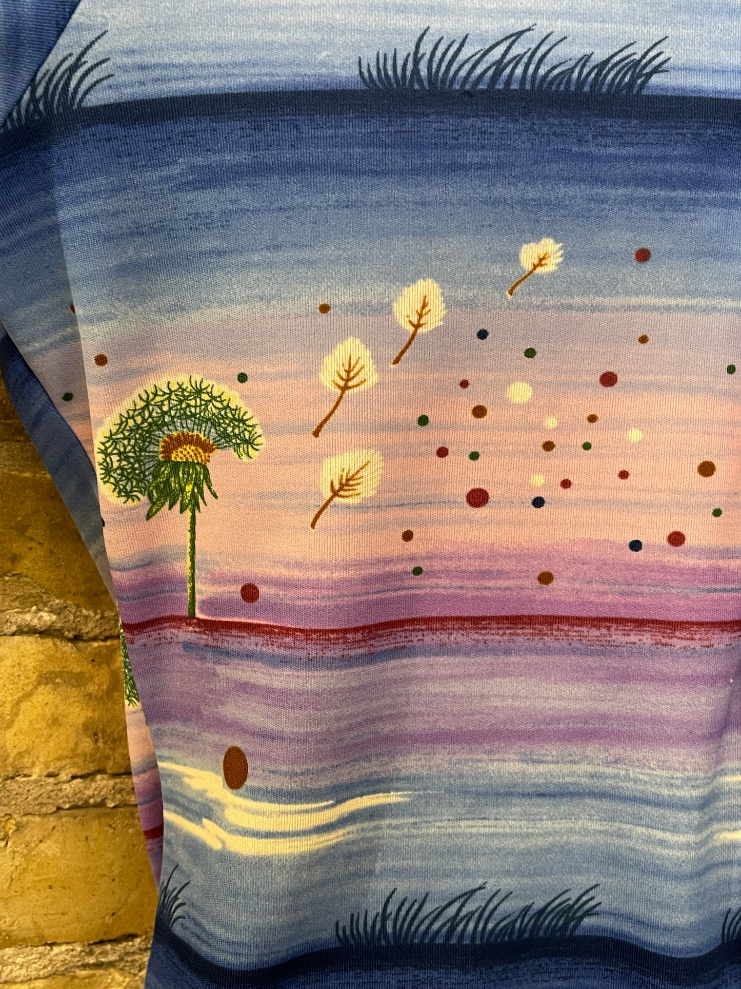 Amazing Dandelion Print Shirt