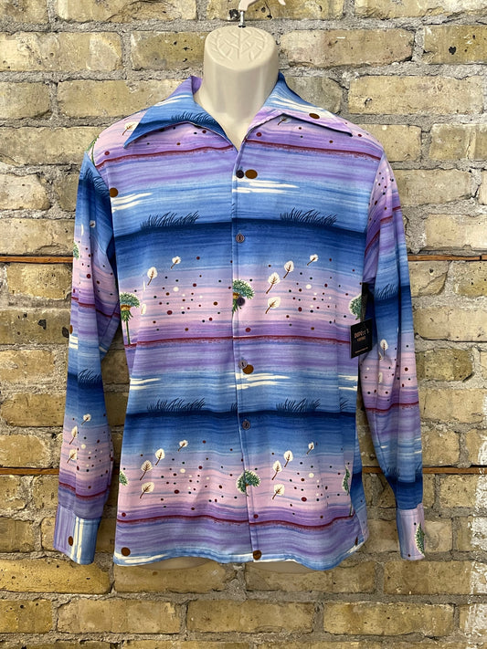 Amazing Dandelion Print Shirt