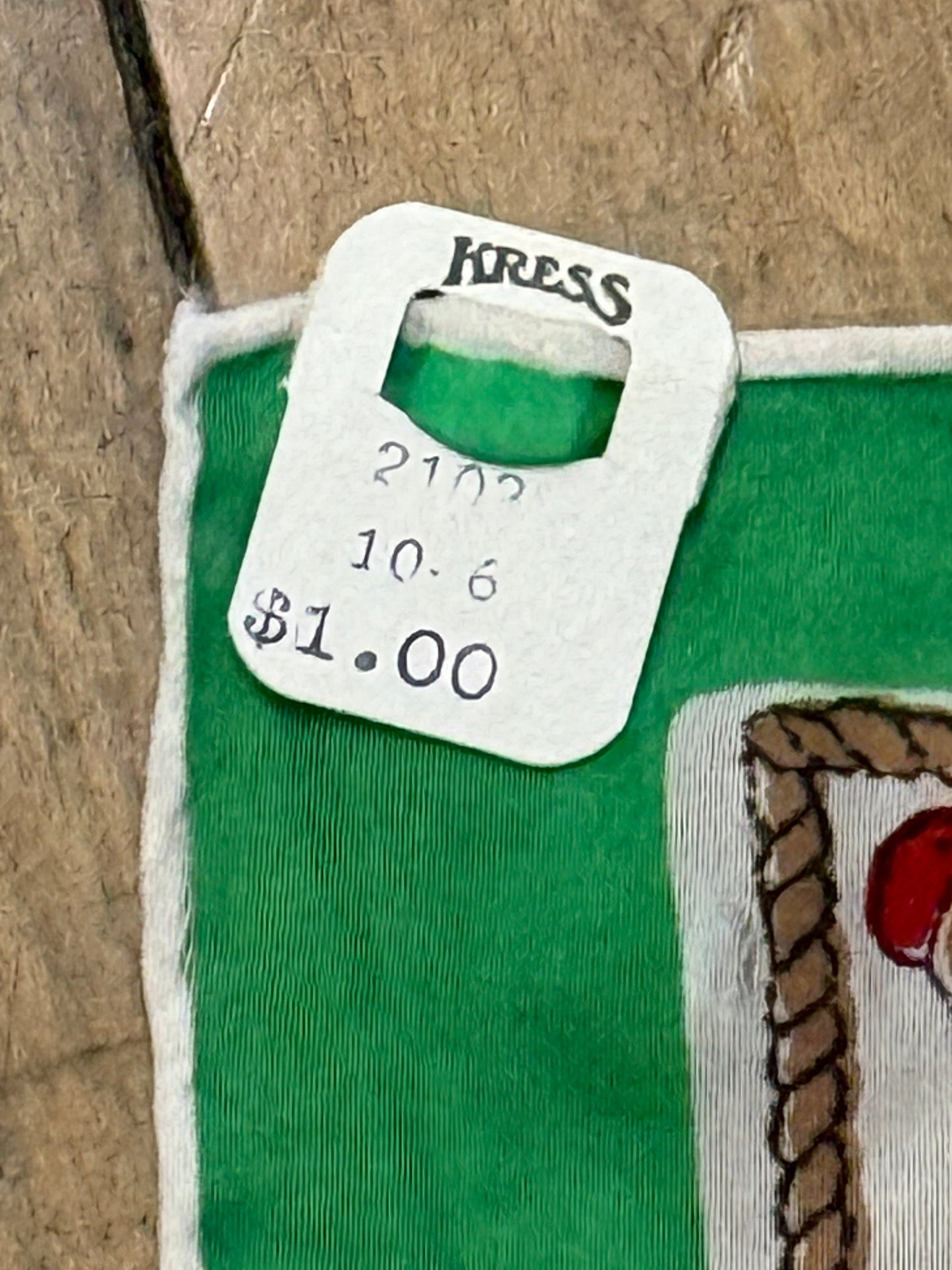 50s Texas souvenir scarf