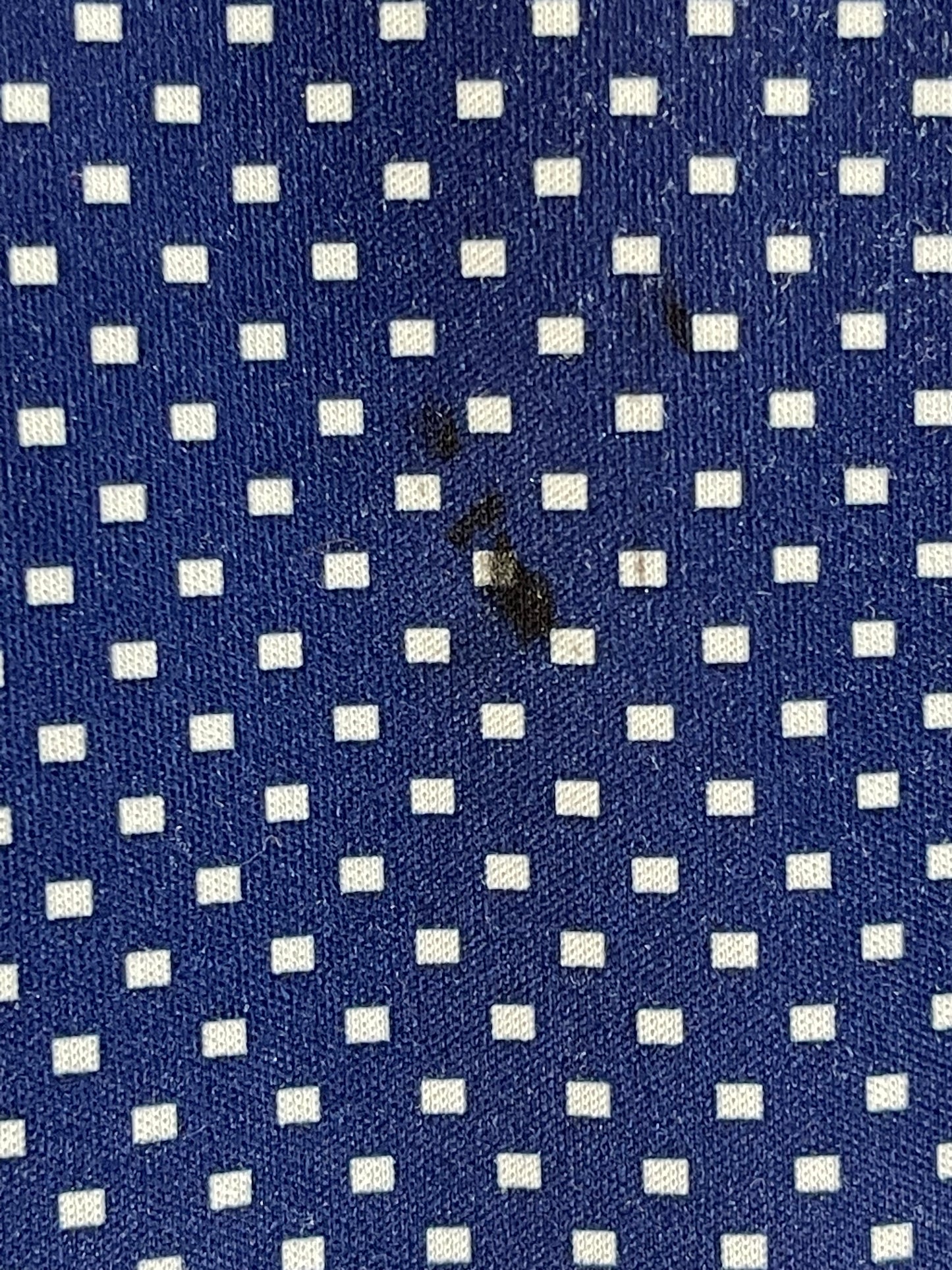 Polyester Blue Short Sleeve Shirt