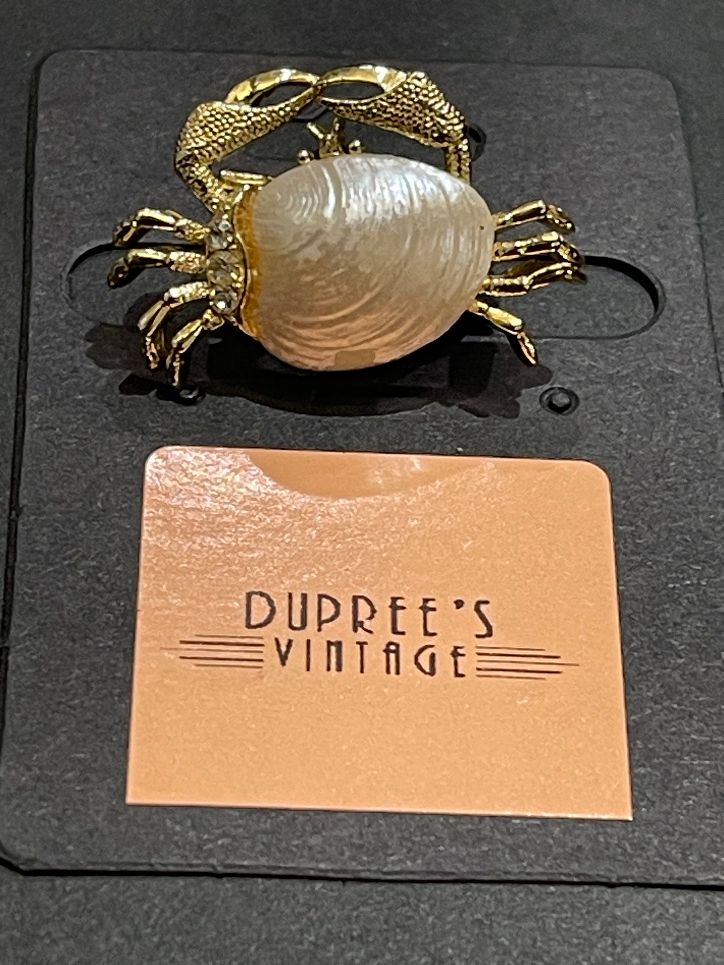 Gerry’s Vintage Crab Brooch