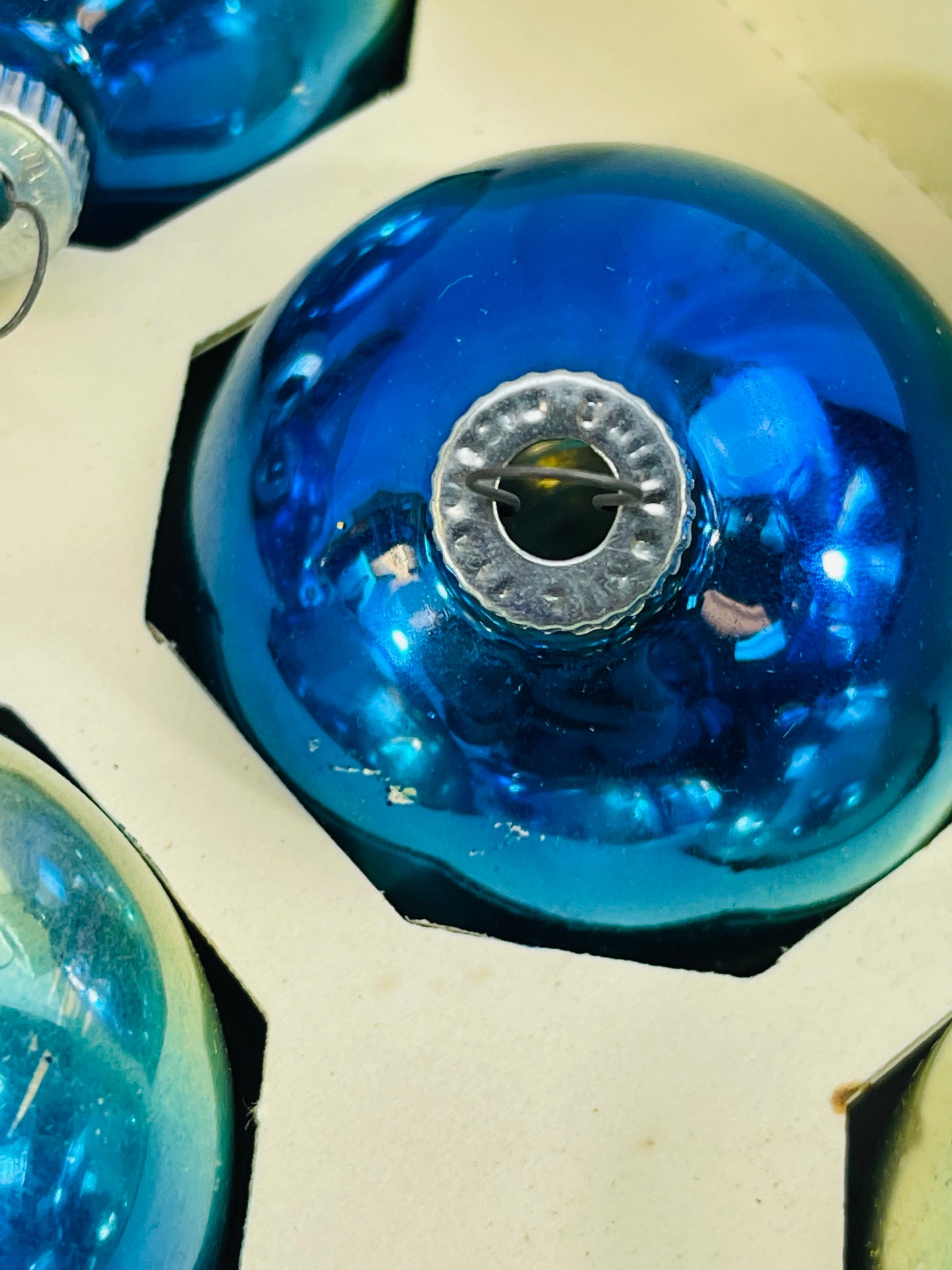 Shiny Brite Ornaments - Gradient Blue