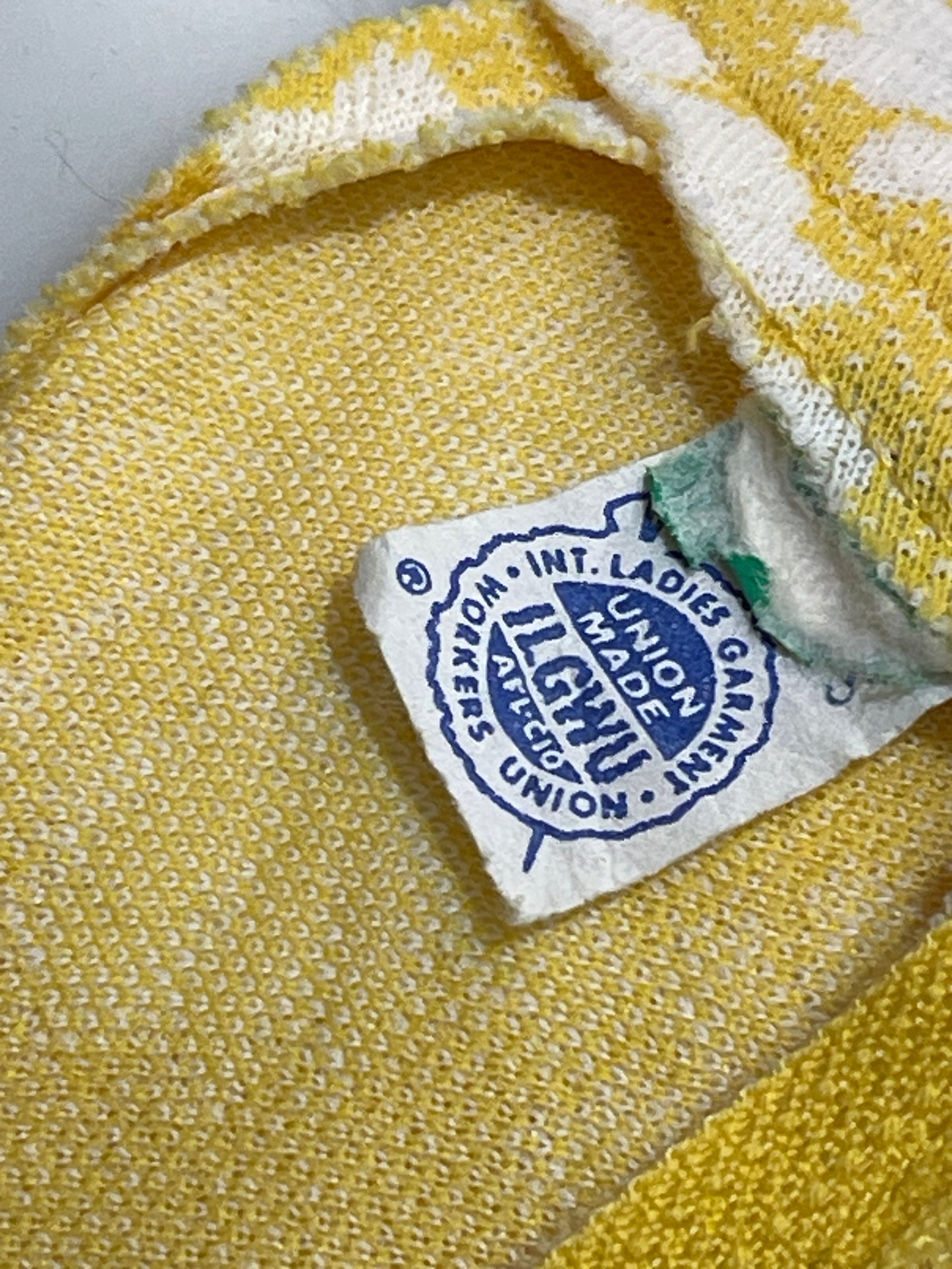 70s Yellow Floor Length Dress