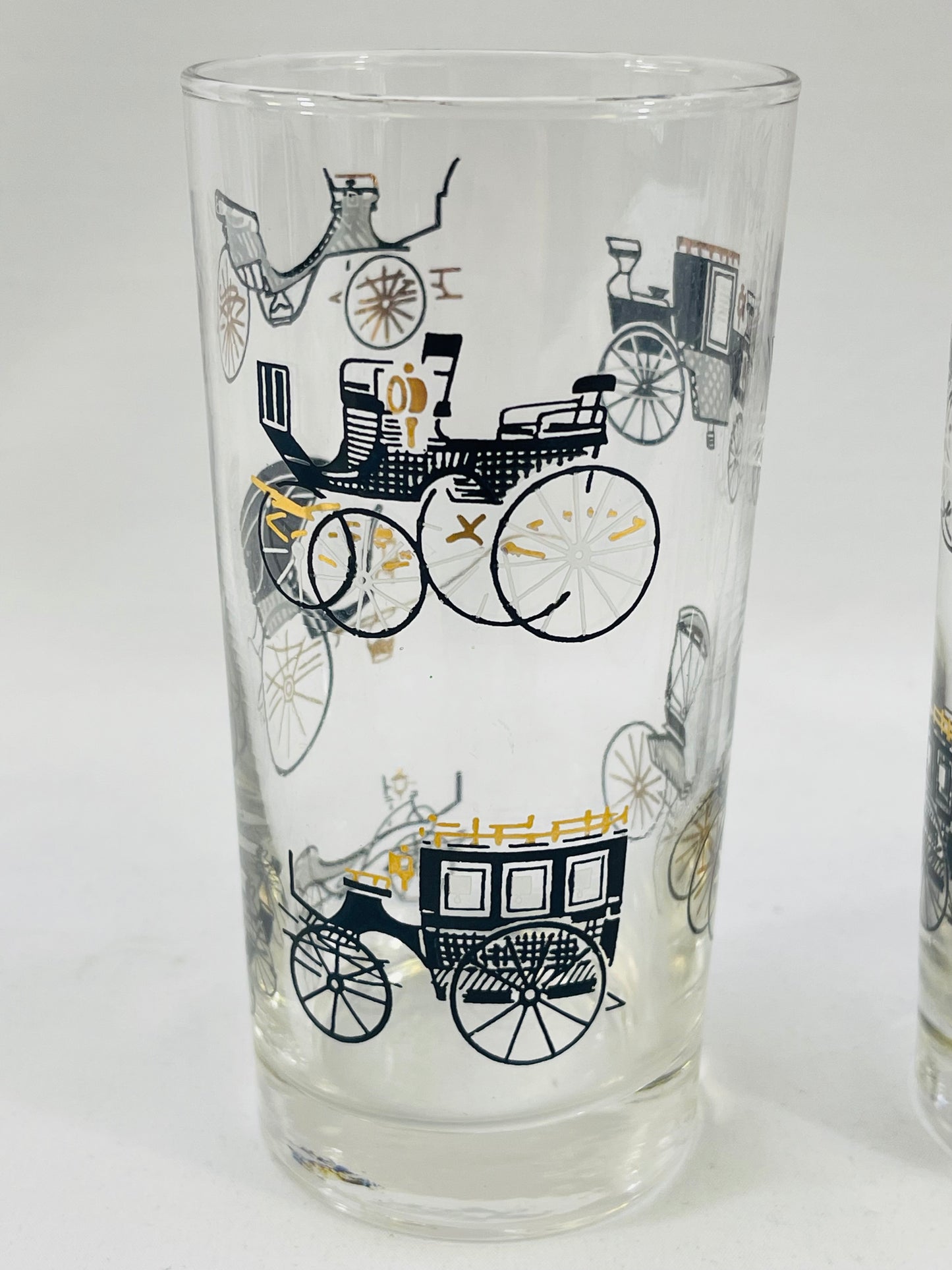 Libby Carriage Tom Collins Glasses