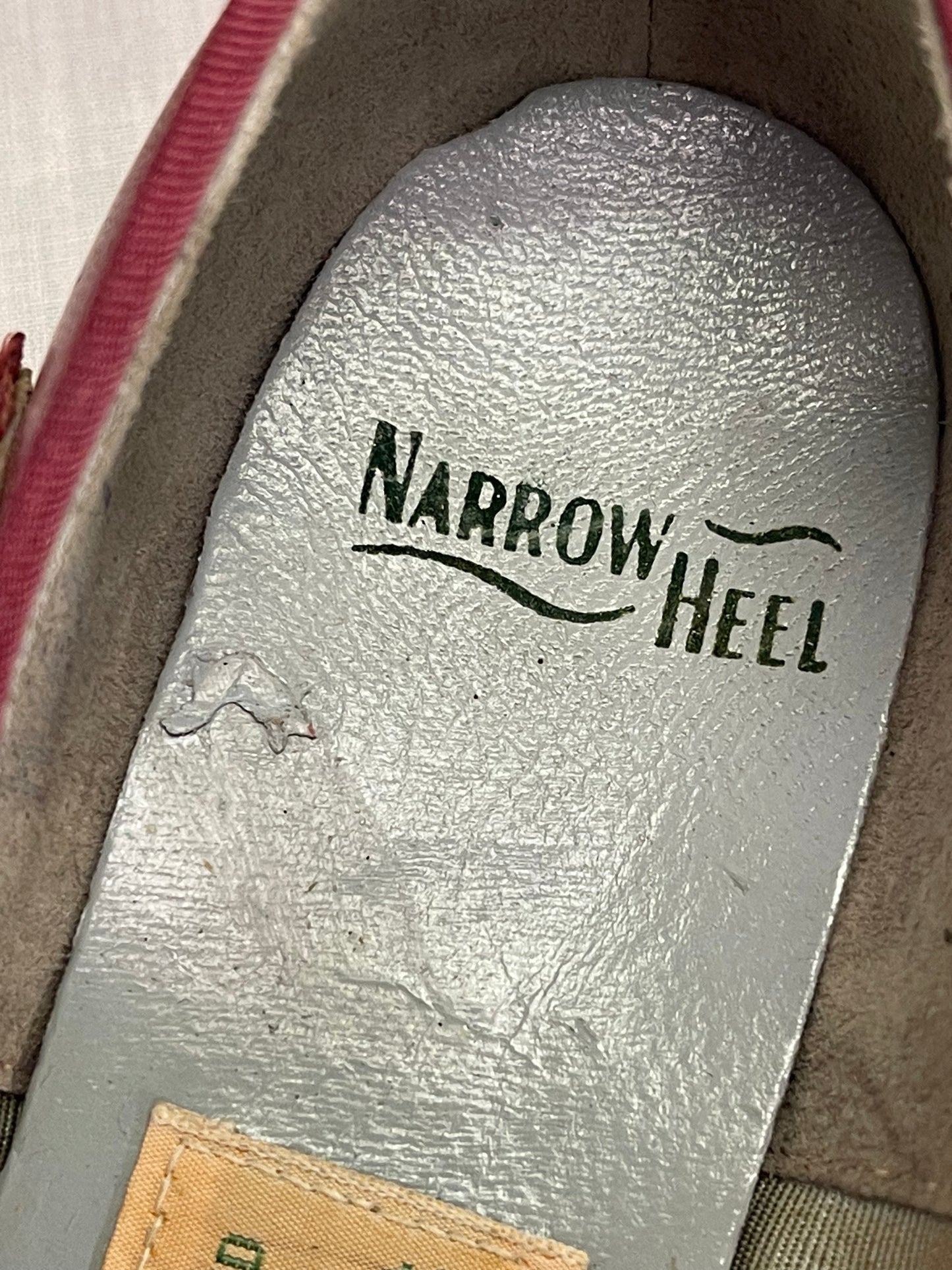NOS Poll-Parrot Girl’s Red Leather Shoes