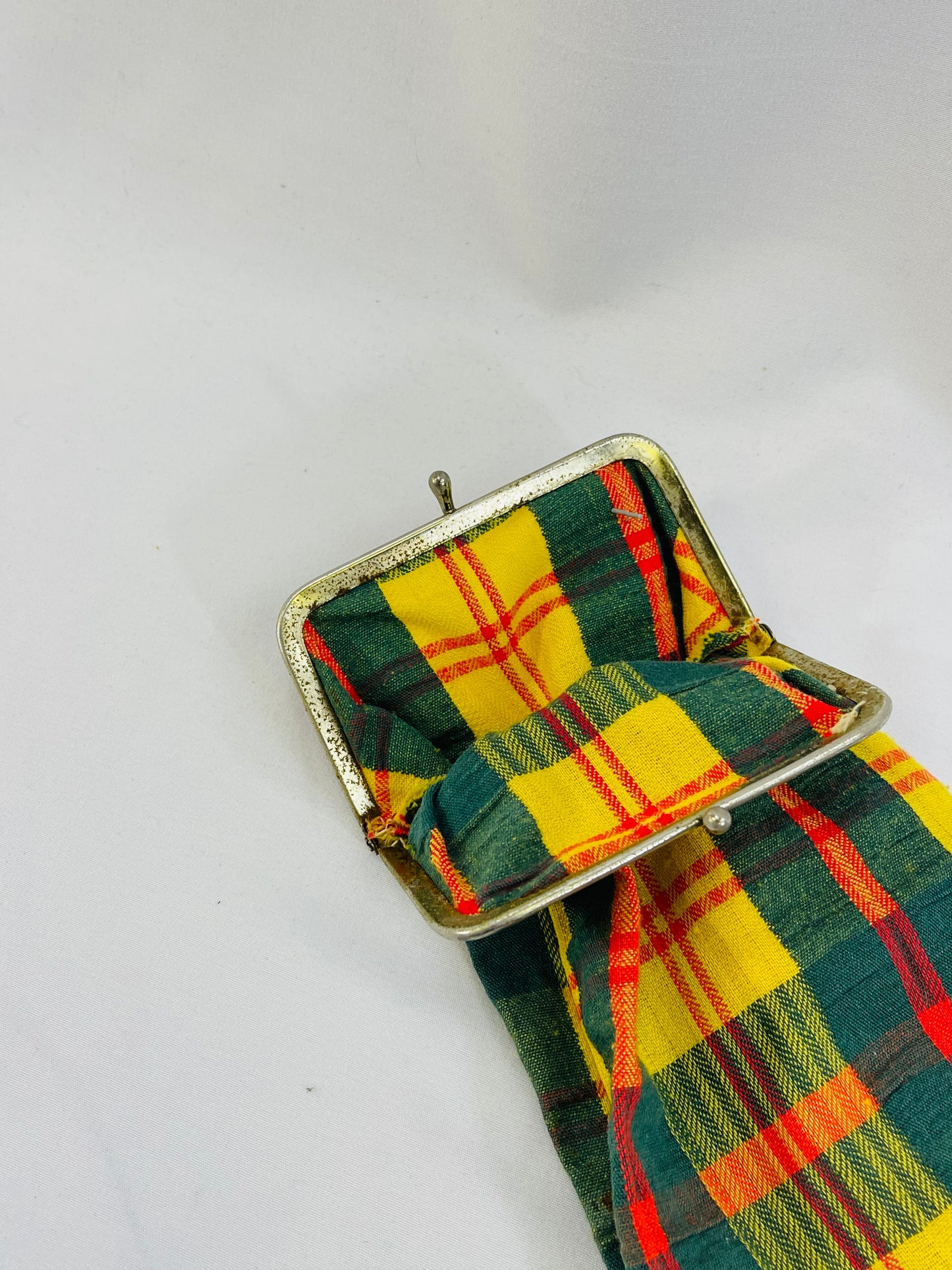 Fun Plaid Extra Long Purse