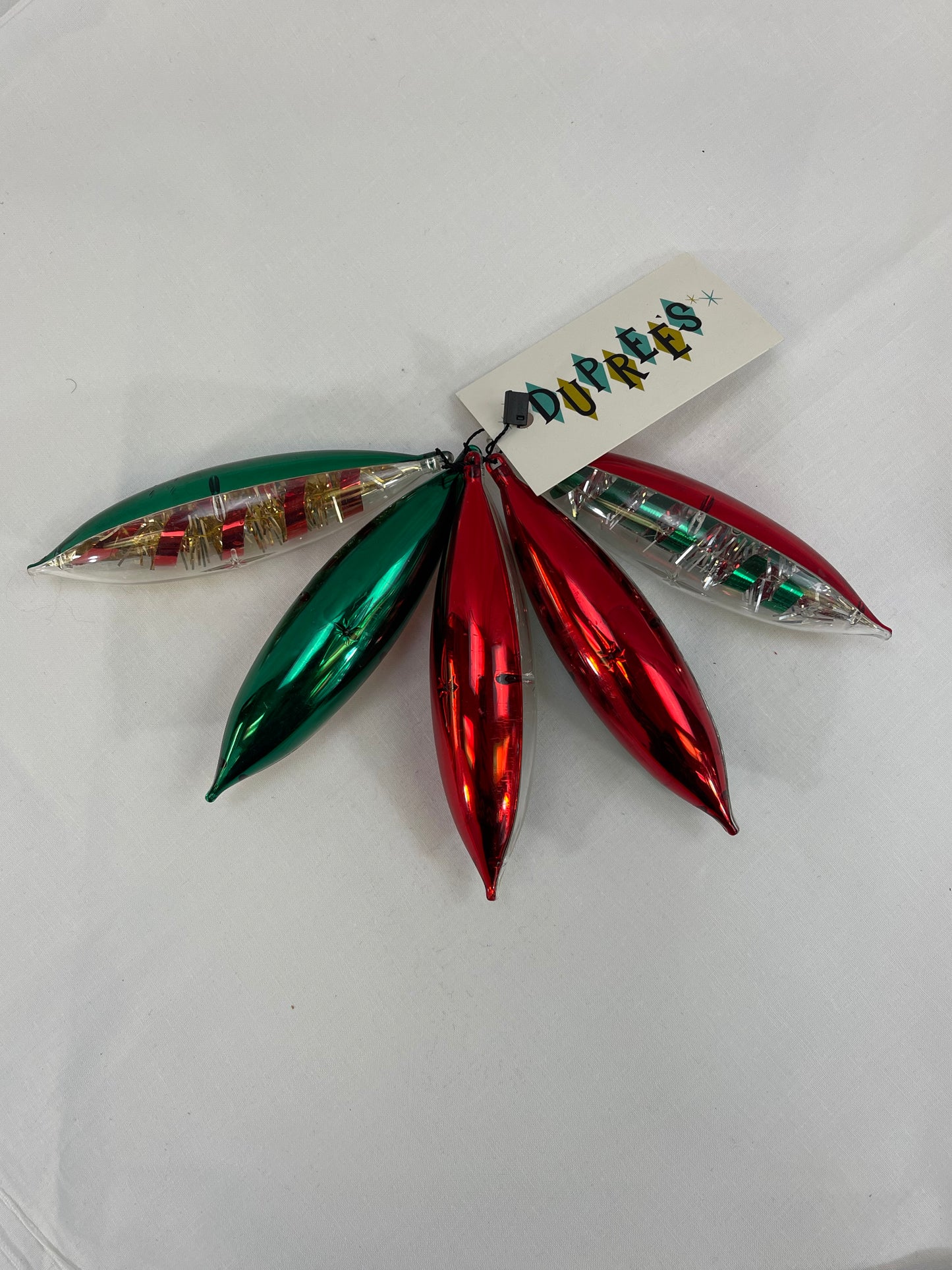 Jewel Brite Plastic Diorama Ornaments