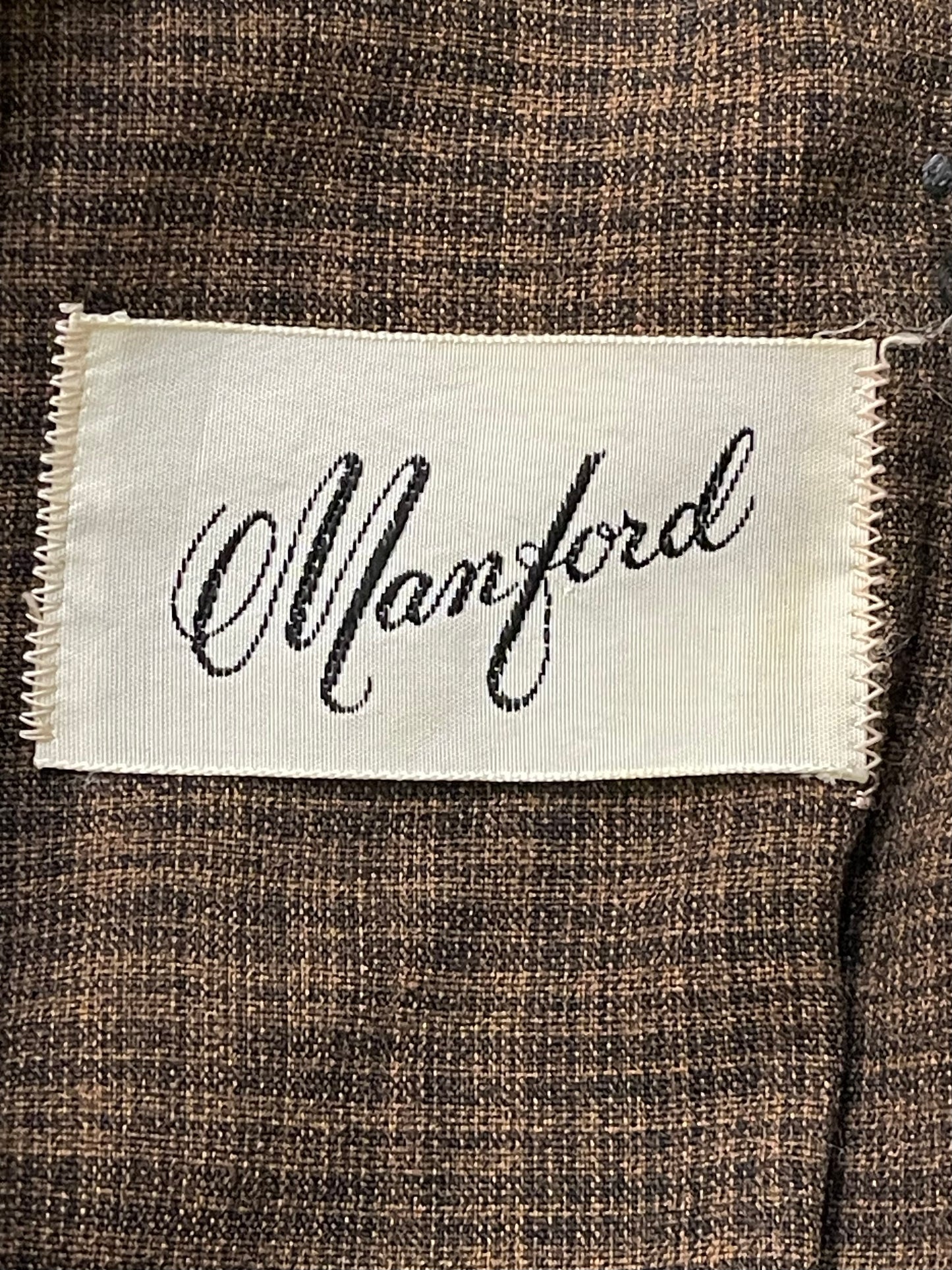 50s Manford Brown Secretary Dress - Volup!