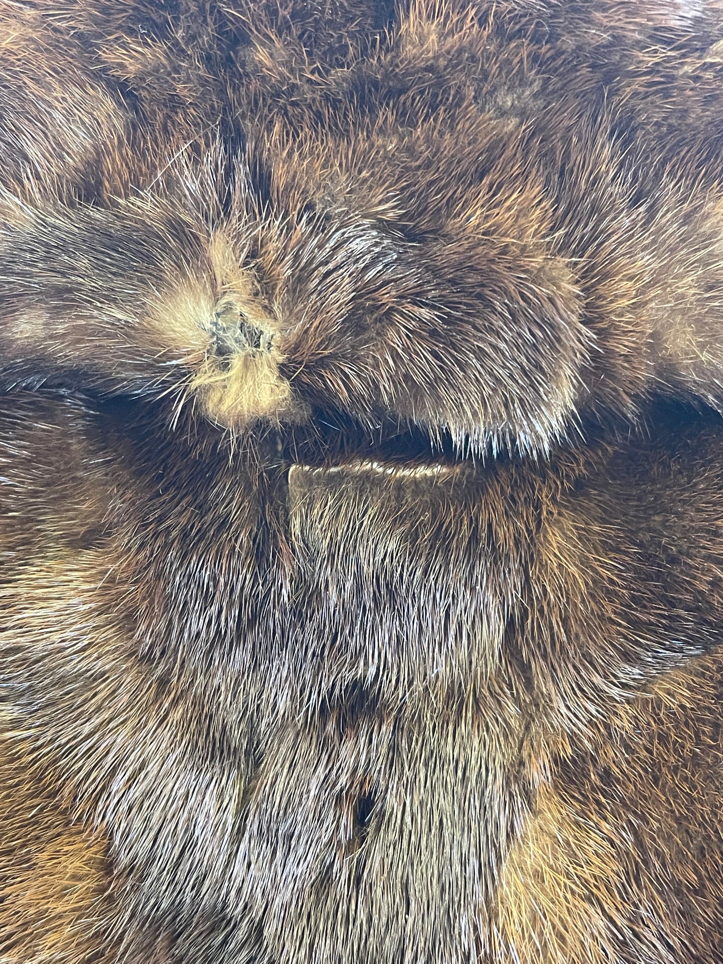 Herringbone Mink Coat