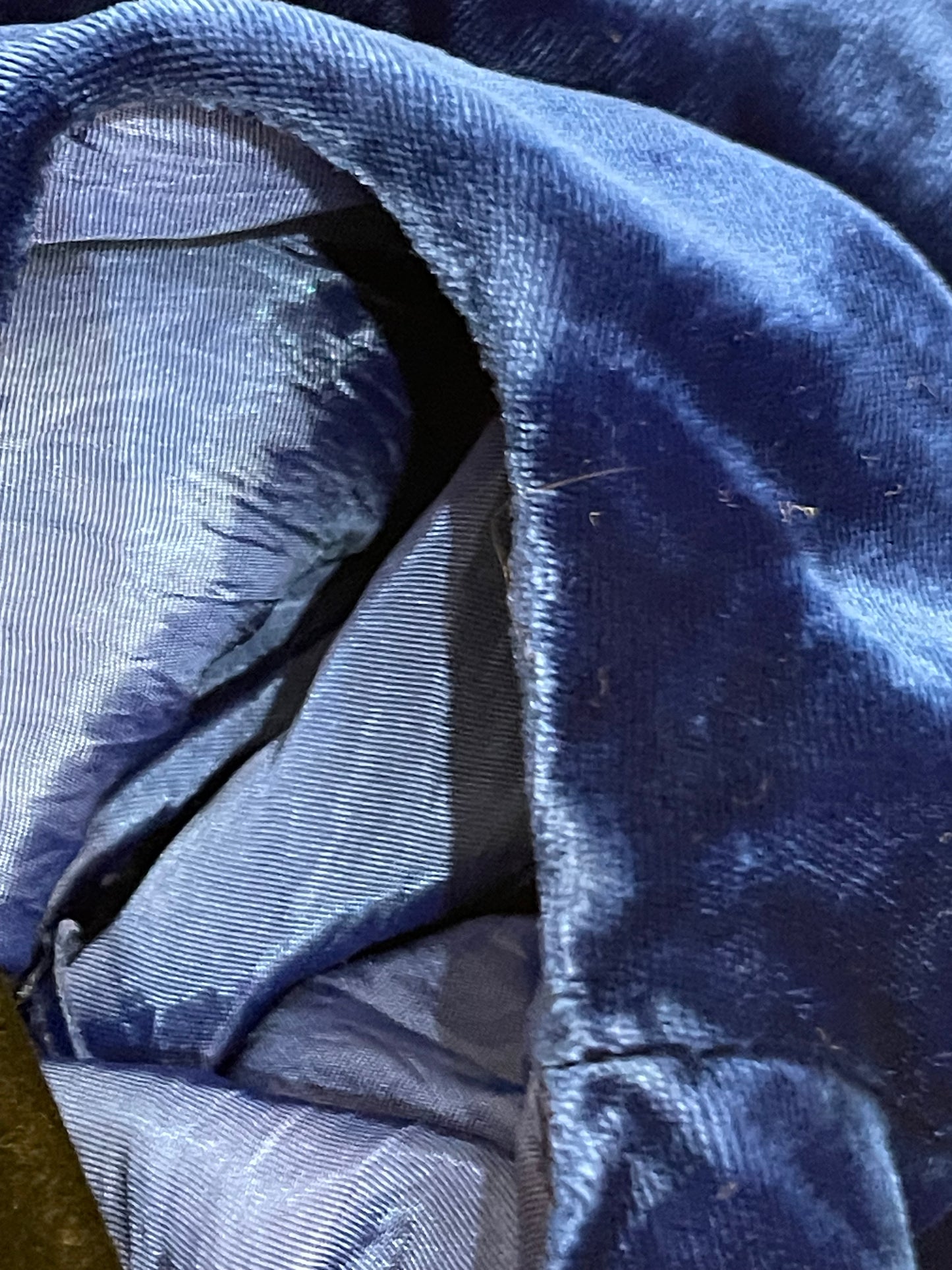 Blue Velvet 60s Party Dress