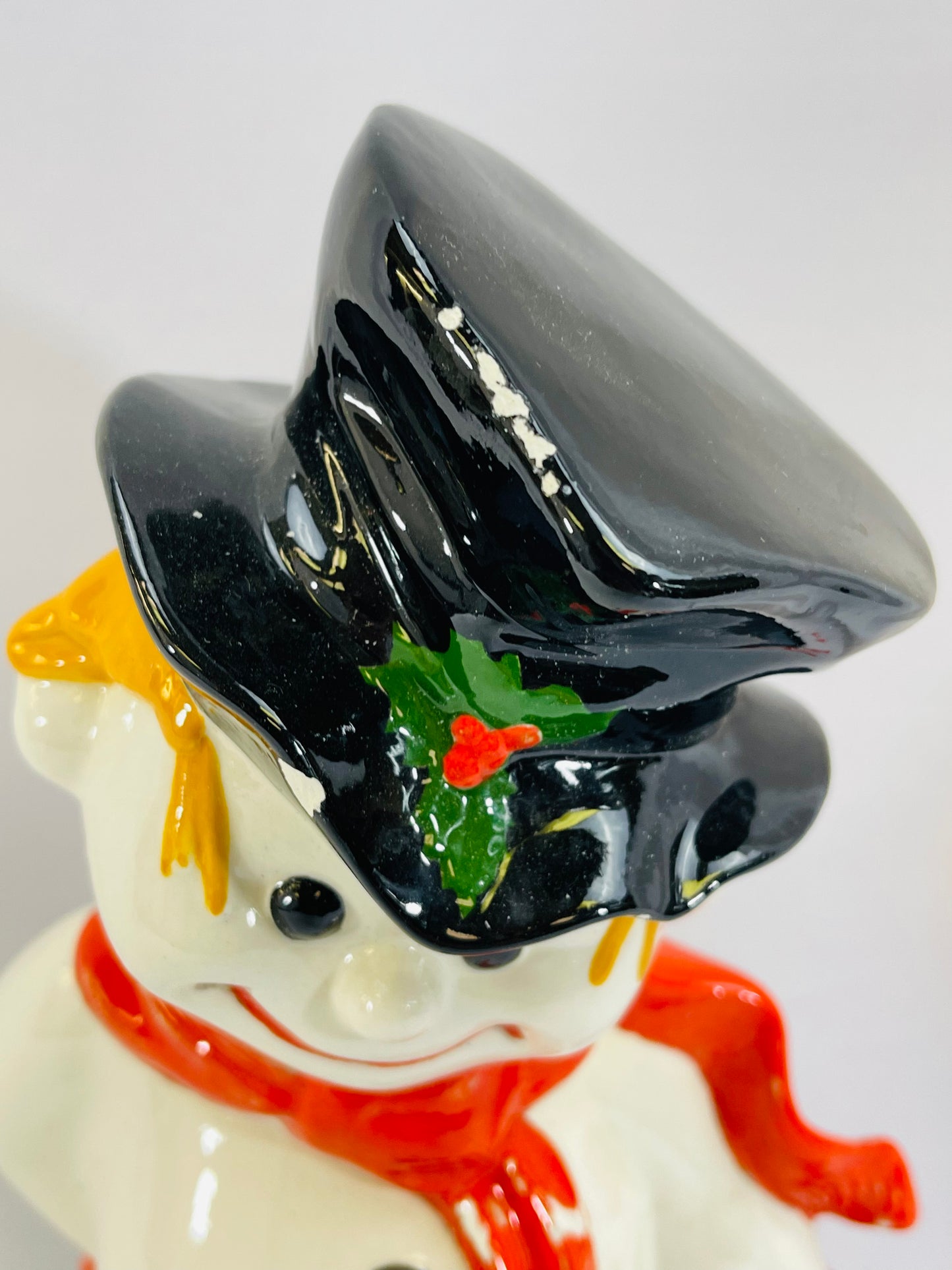 70s Ceramic Snowman