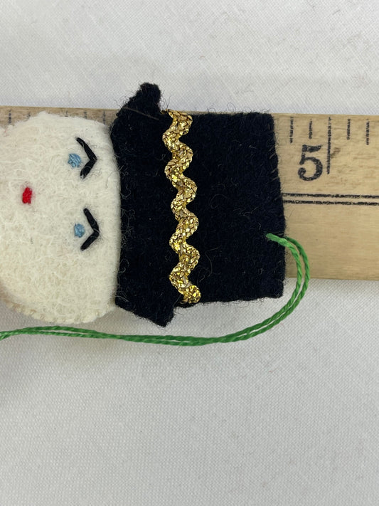 Felt Snowman Ornament