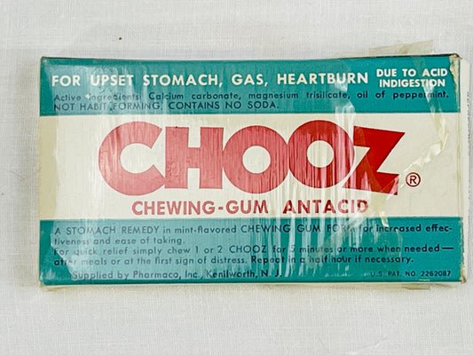 Vintage Chooz Antacids