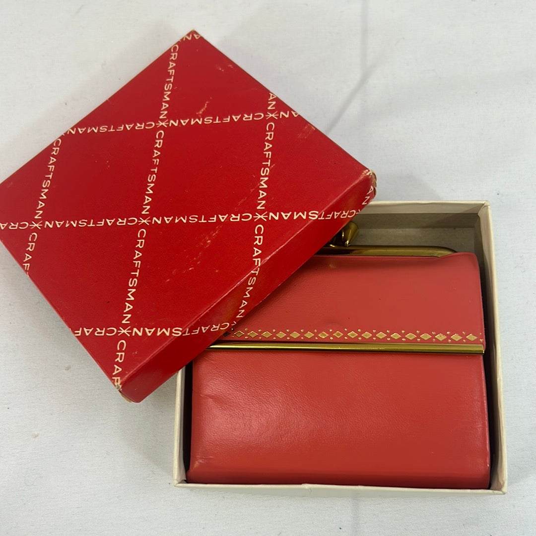 Pink Craftsman French Purse