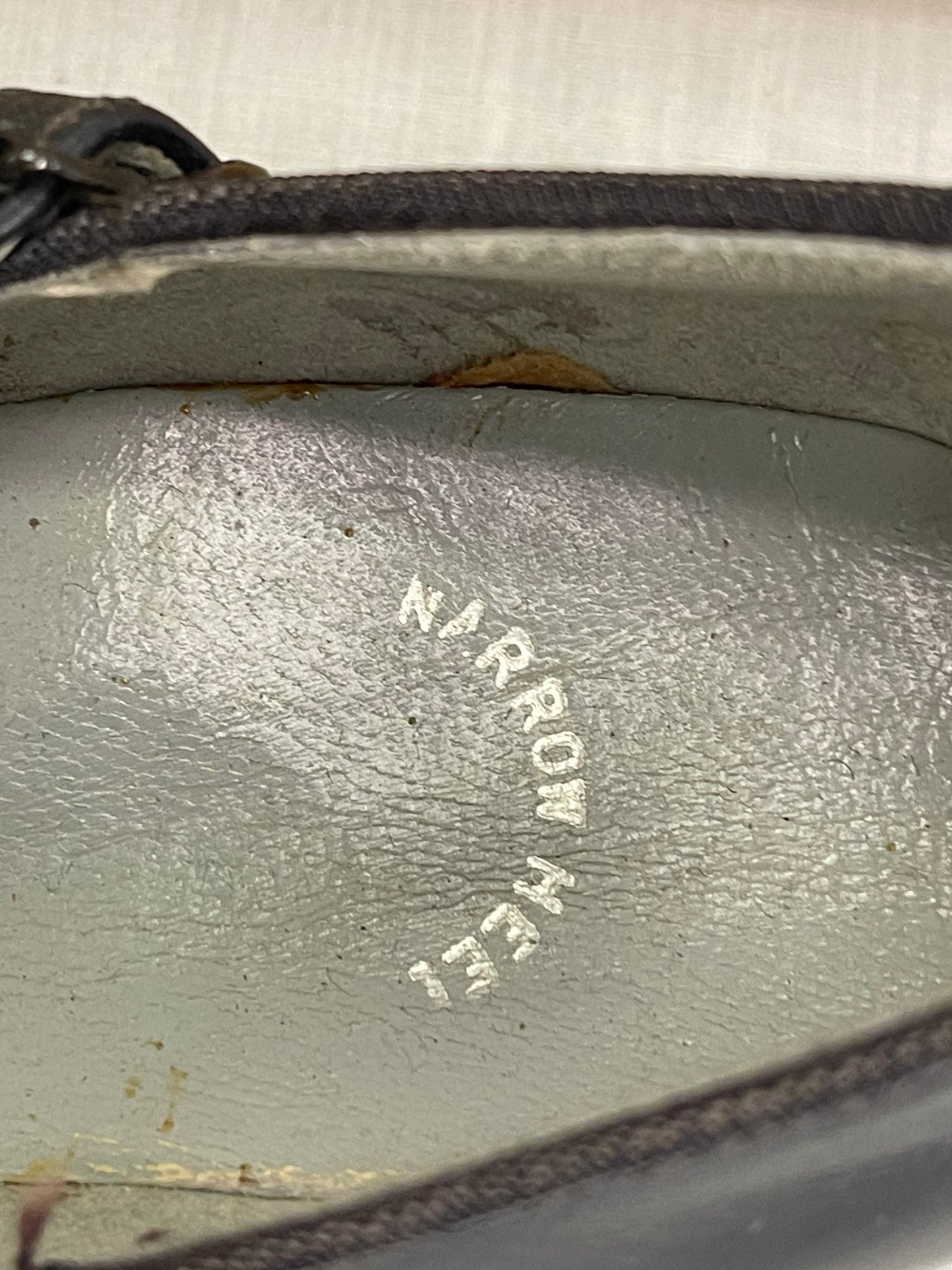 NOS Poll-Parrot Girl’s Navy Leather Shoes