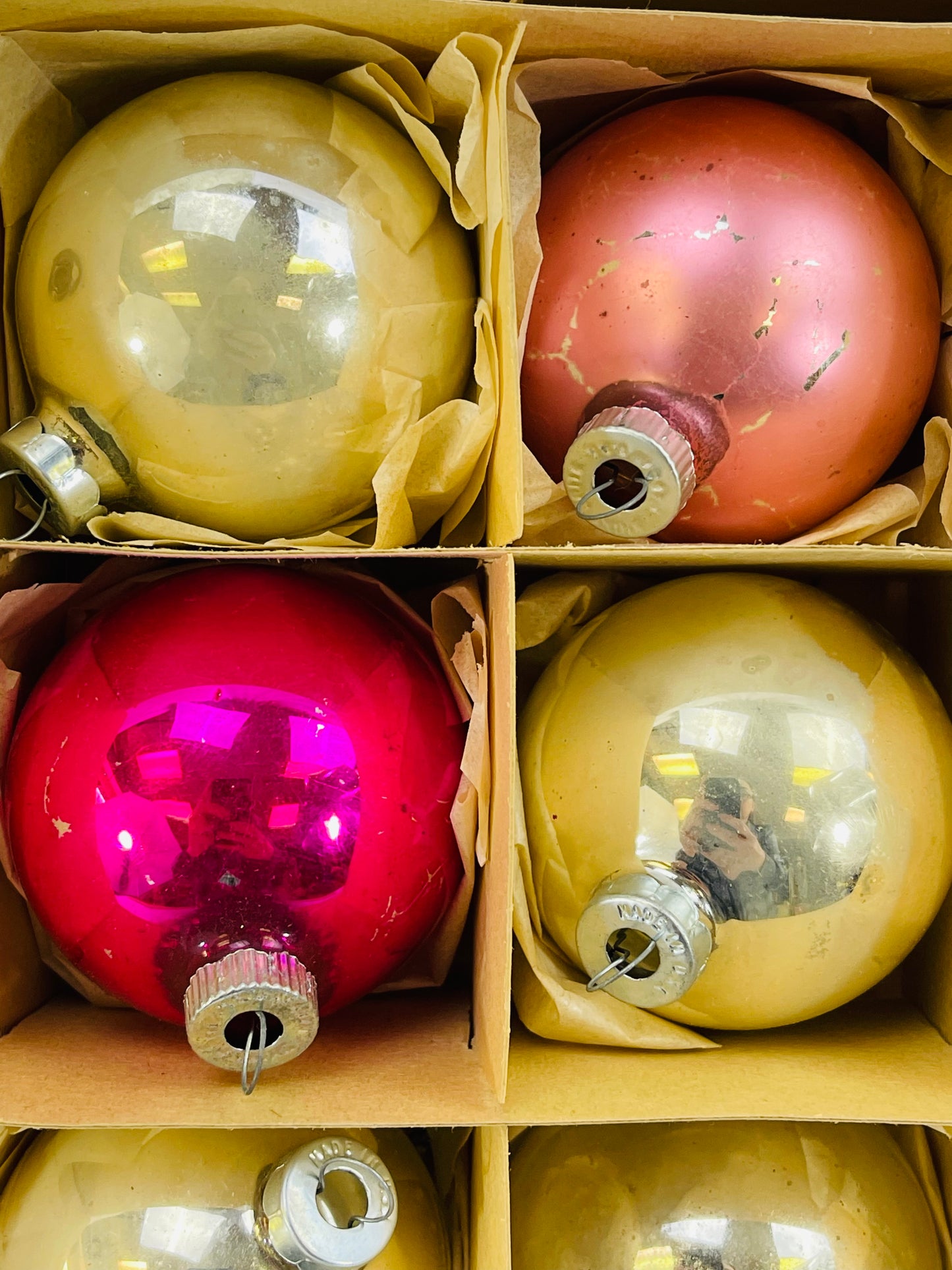 Mixed Glass Christmas Ornaments