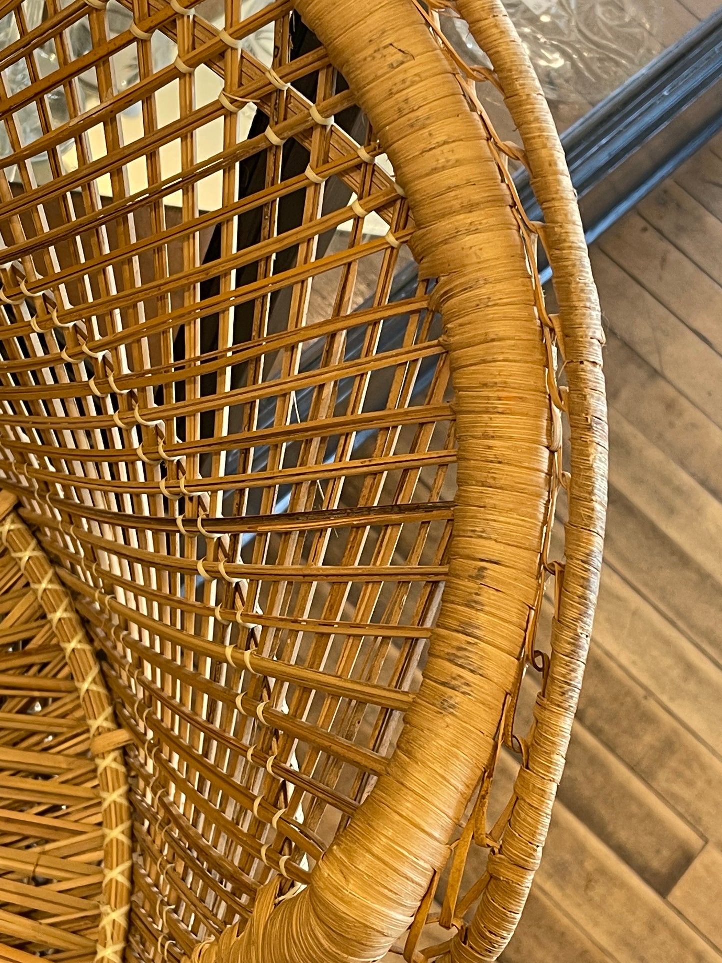 Rattan Barrel Chair