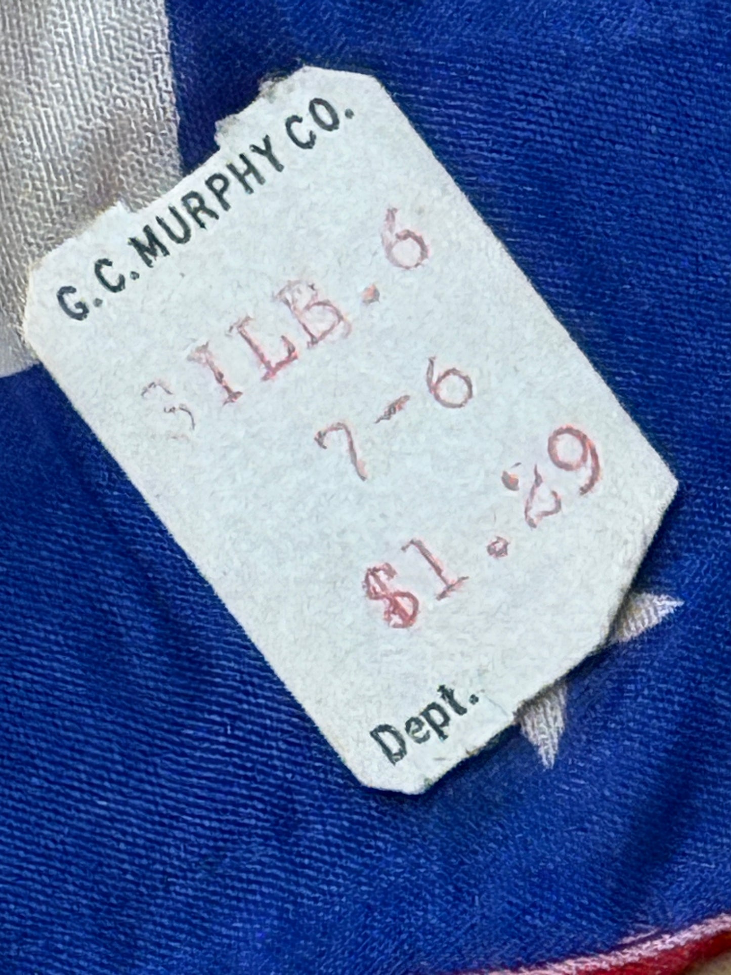 50s We The People souvenir scarf