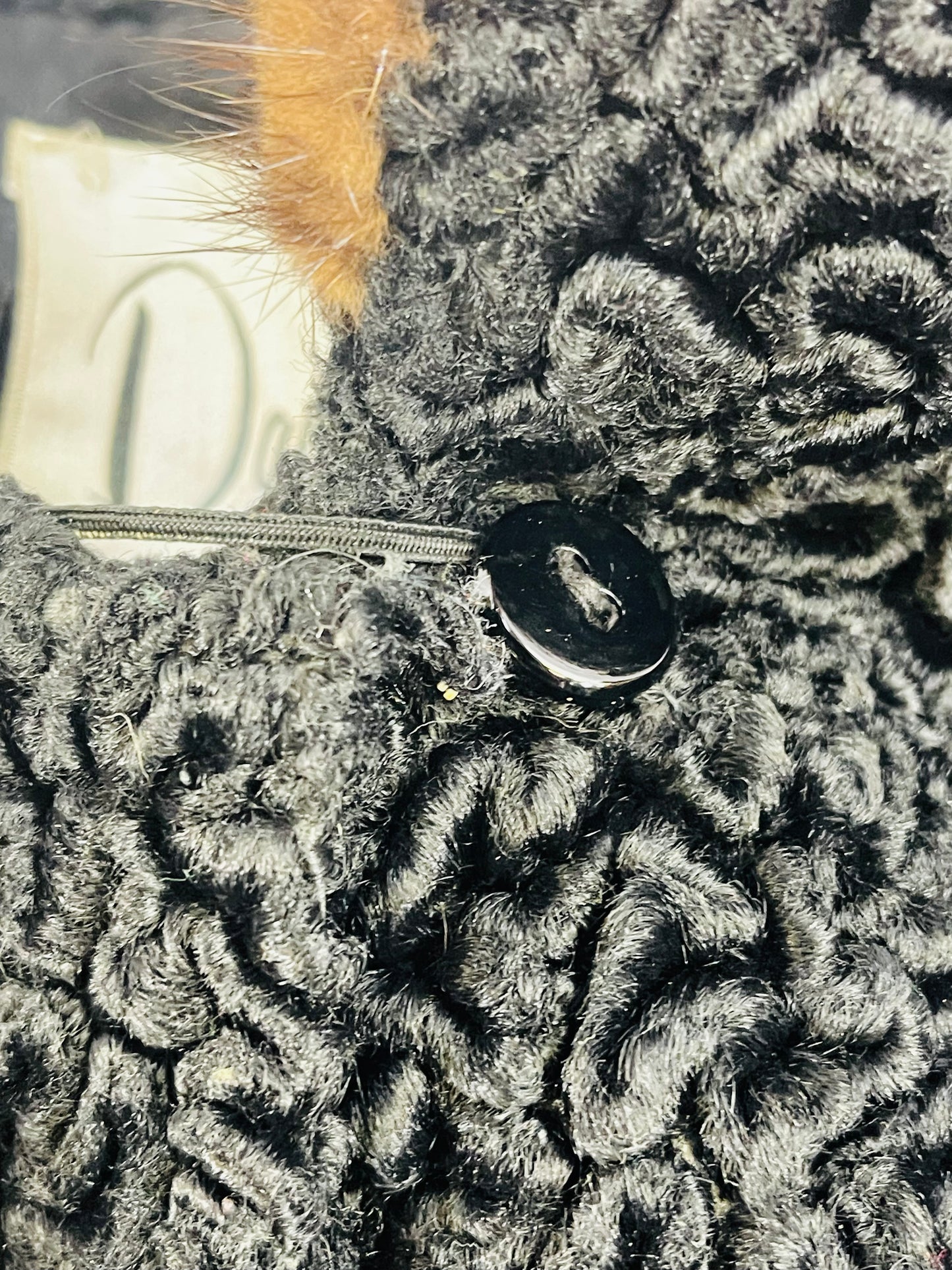 Black Persian Lamb Jacket