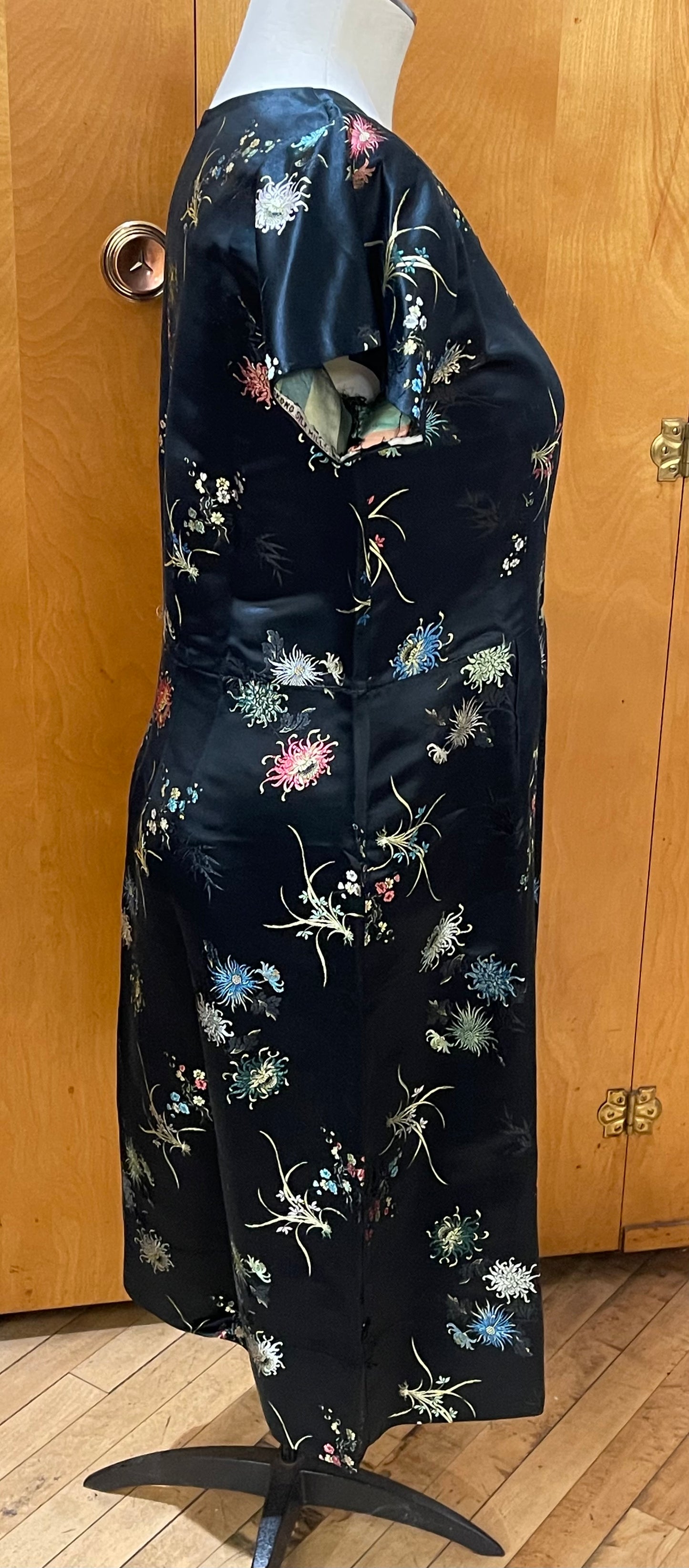 Asian Print Wiggle Dress