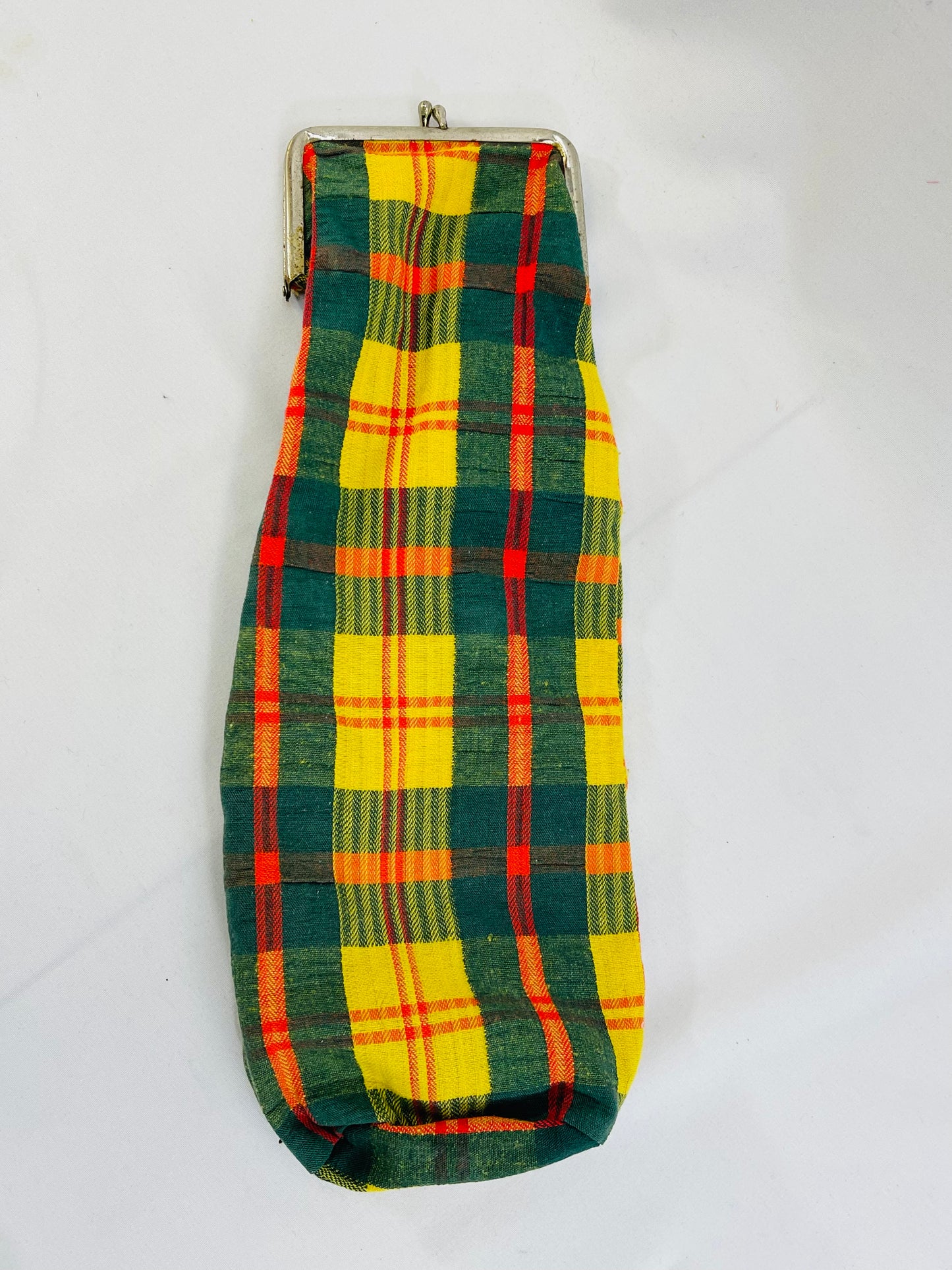 Fun Plaid Extra Long Purse