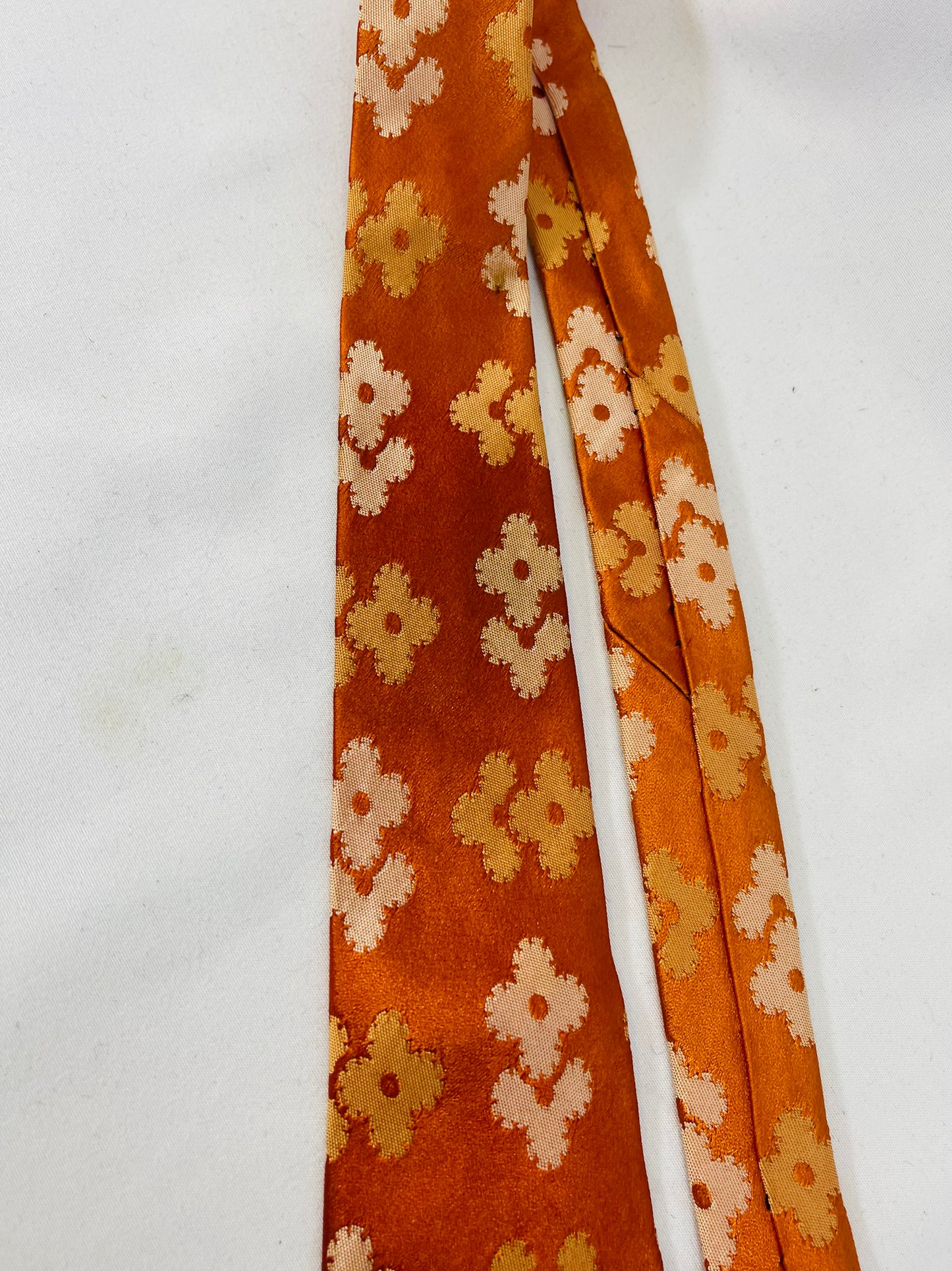 McCurrach Orange Tie