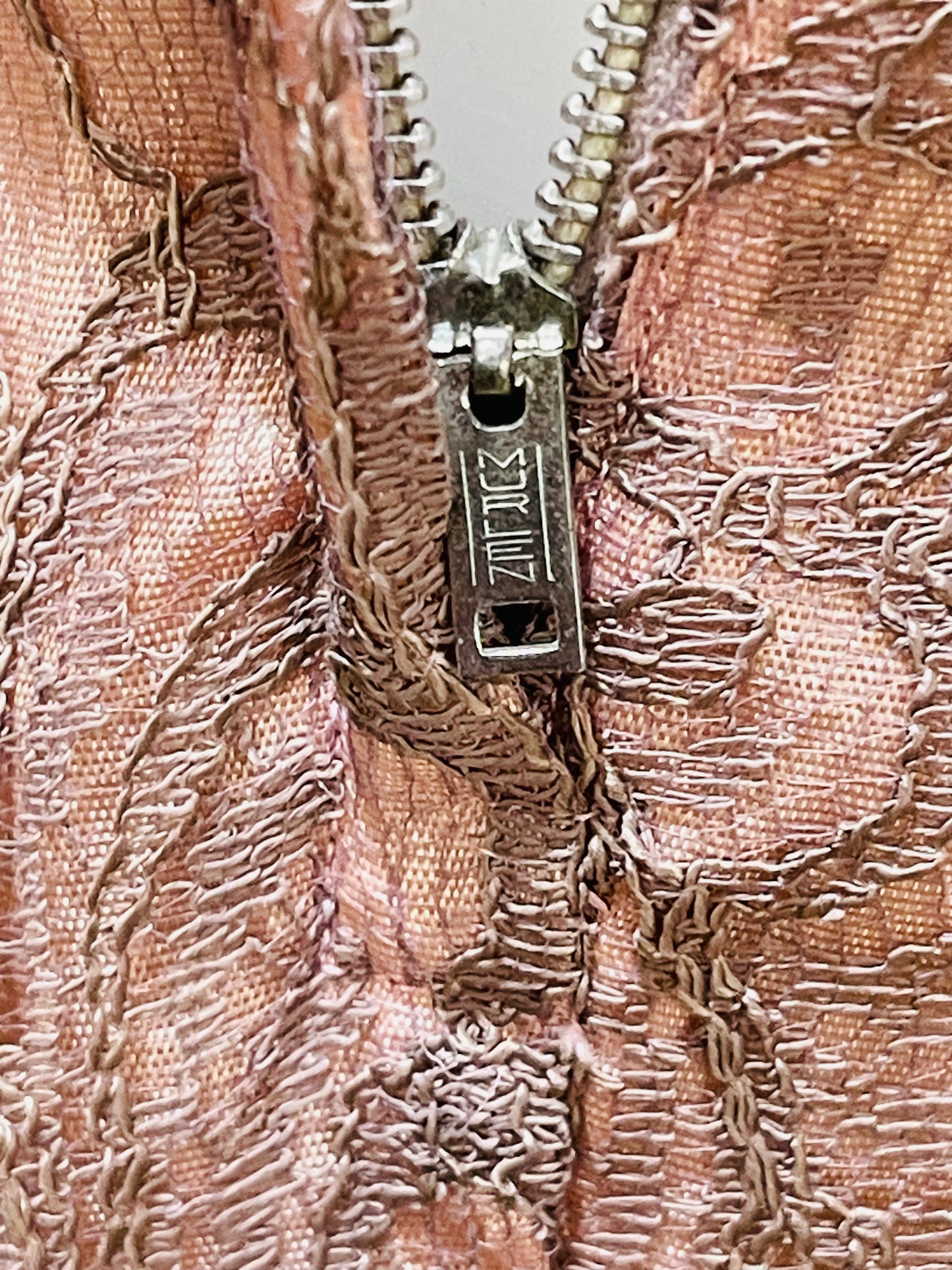 50s Mauve Lace Dress