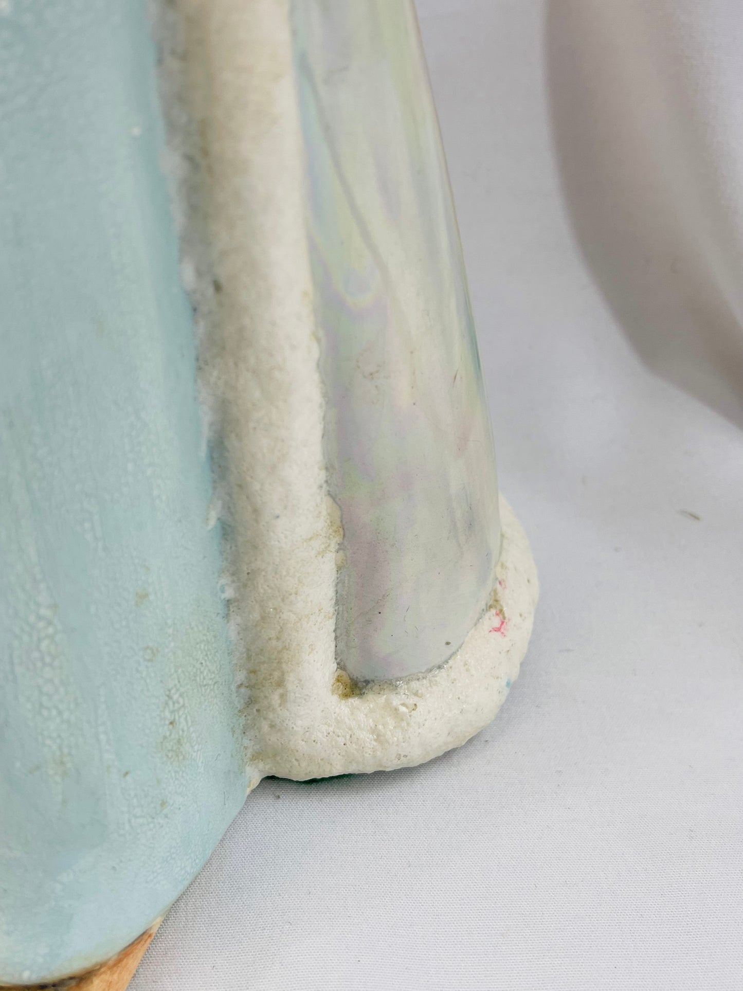 Hand Painted Angel candle holder