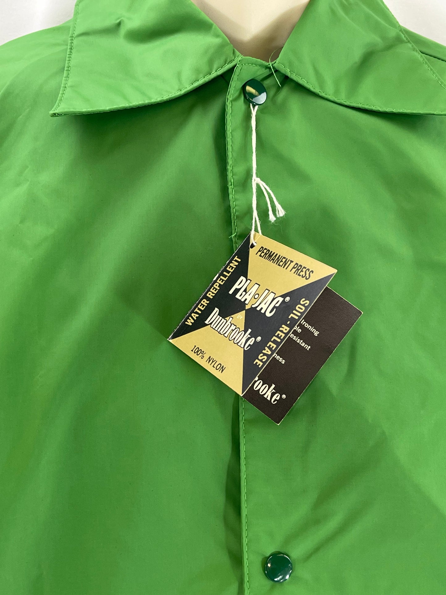 Vintage NOS Green Dunbrooke Windbreaker