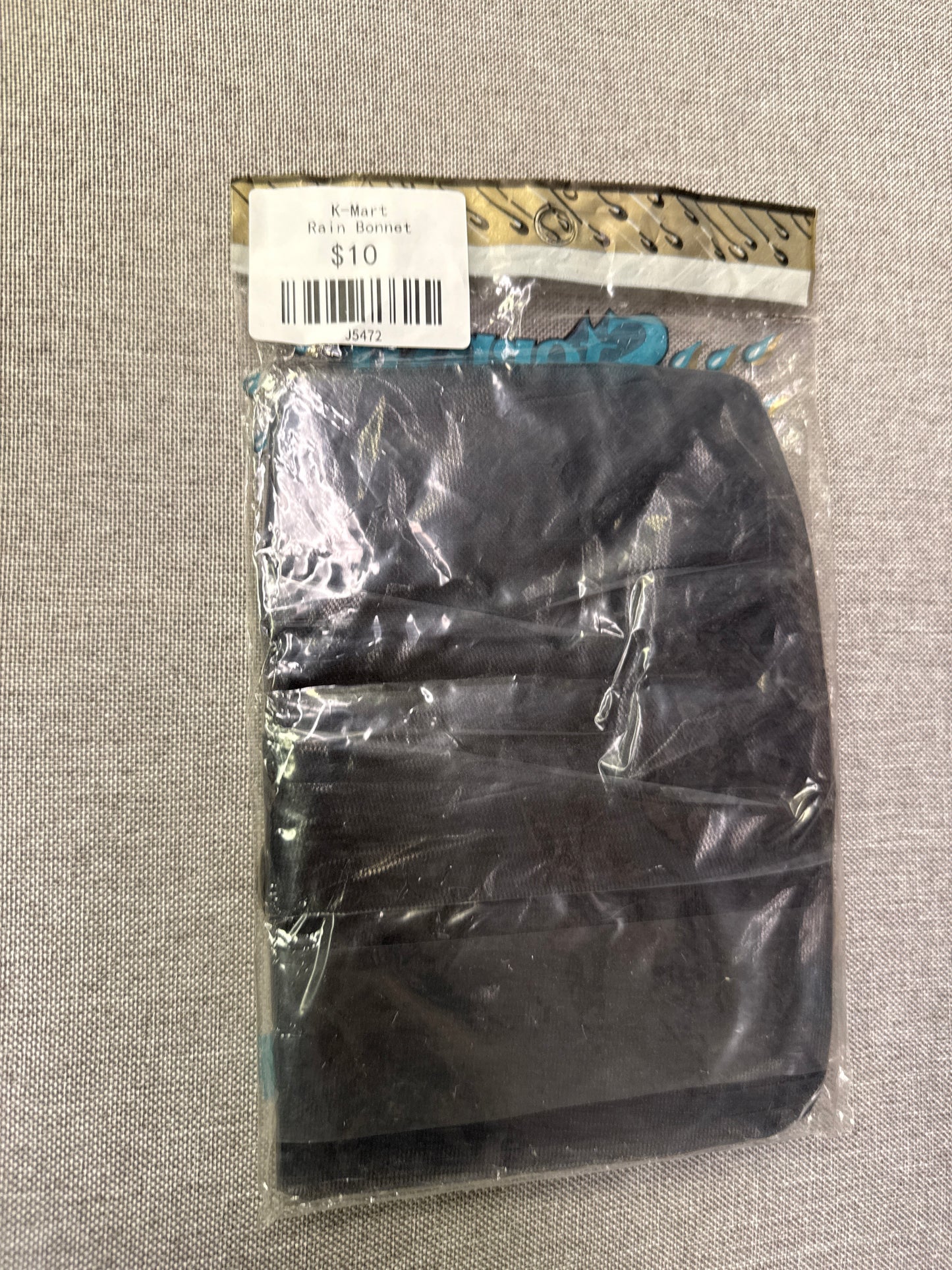Kmart rain bonnet