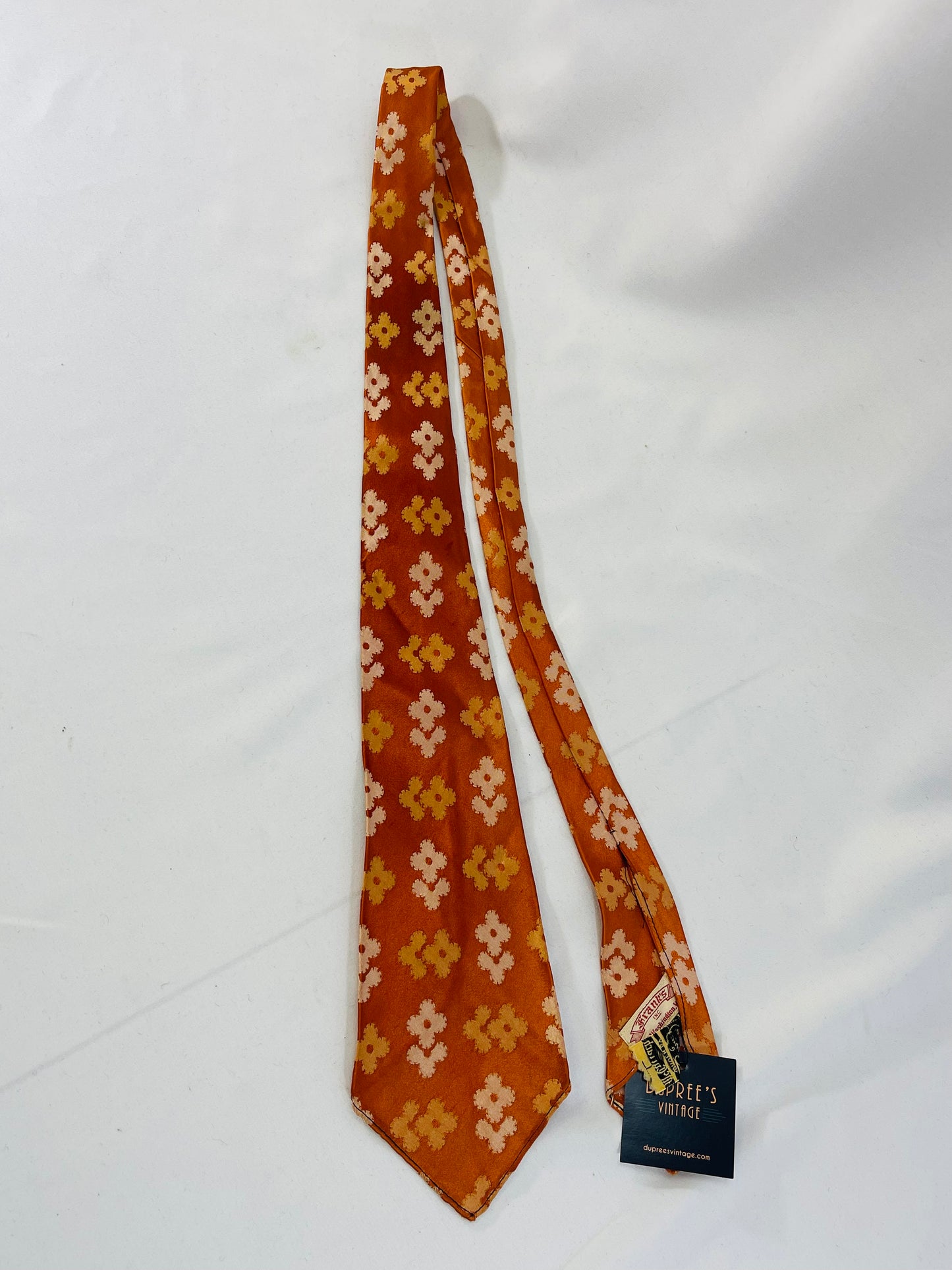 McCurrach Orange Tie