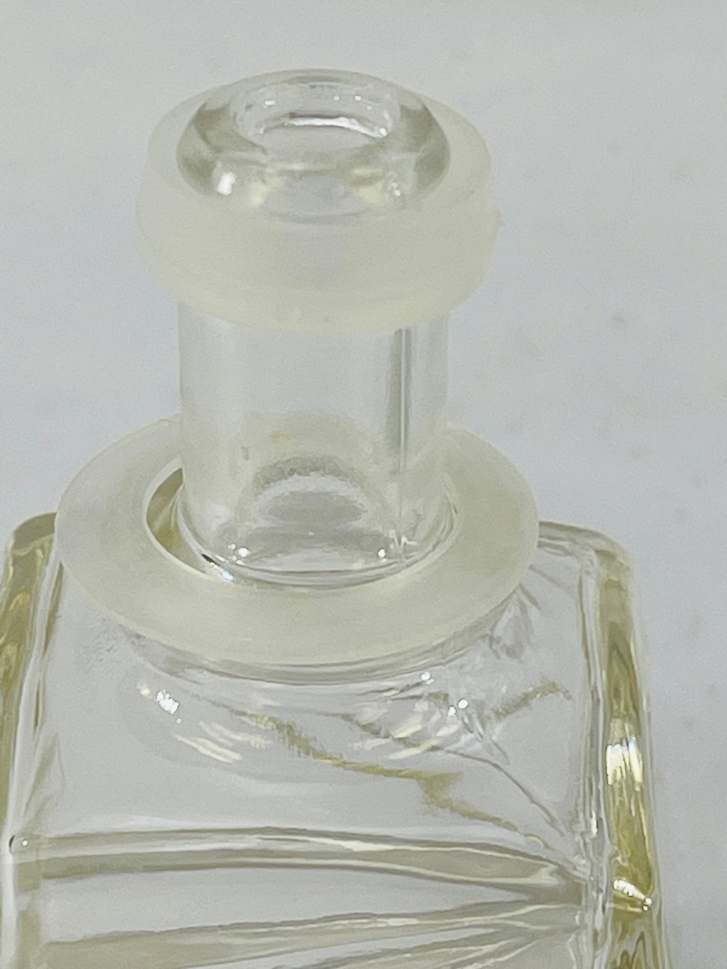 Atomic Pressed Glass Decanter