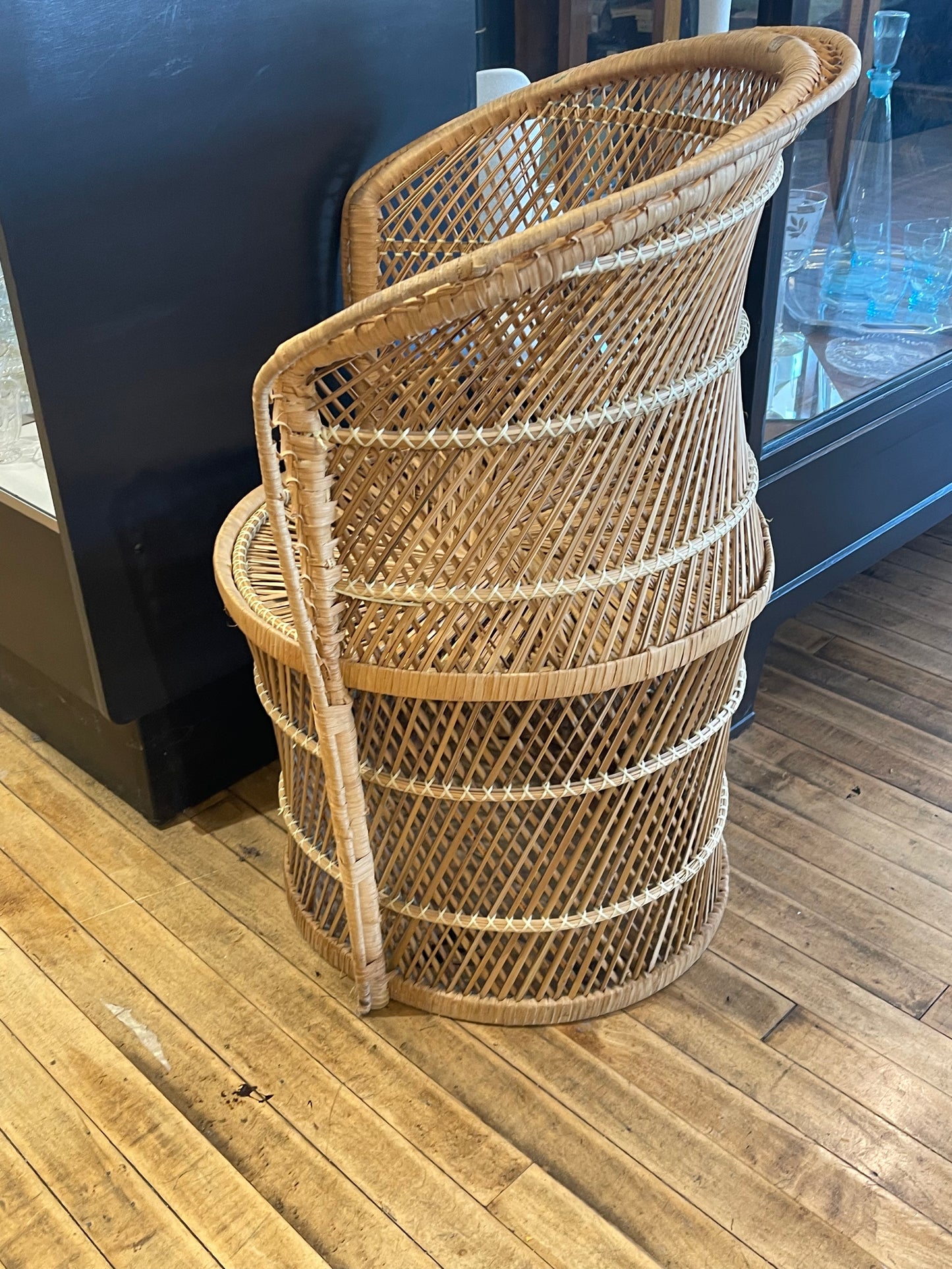 Rattan Barrel Chair