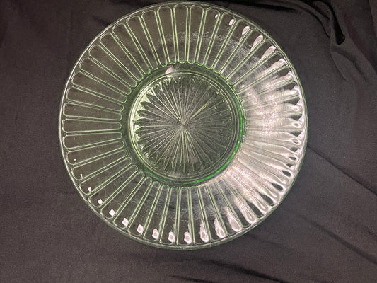 Uranium Glass Plate